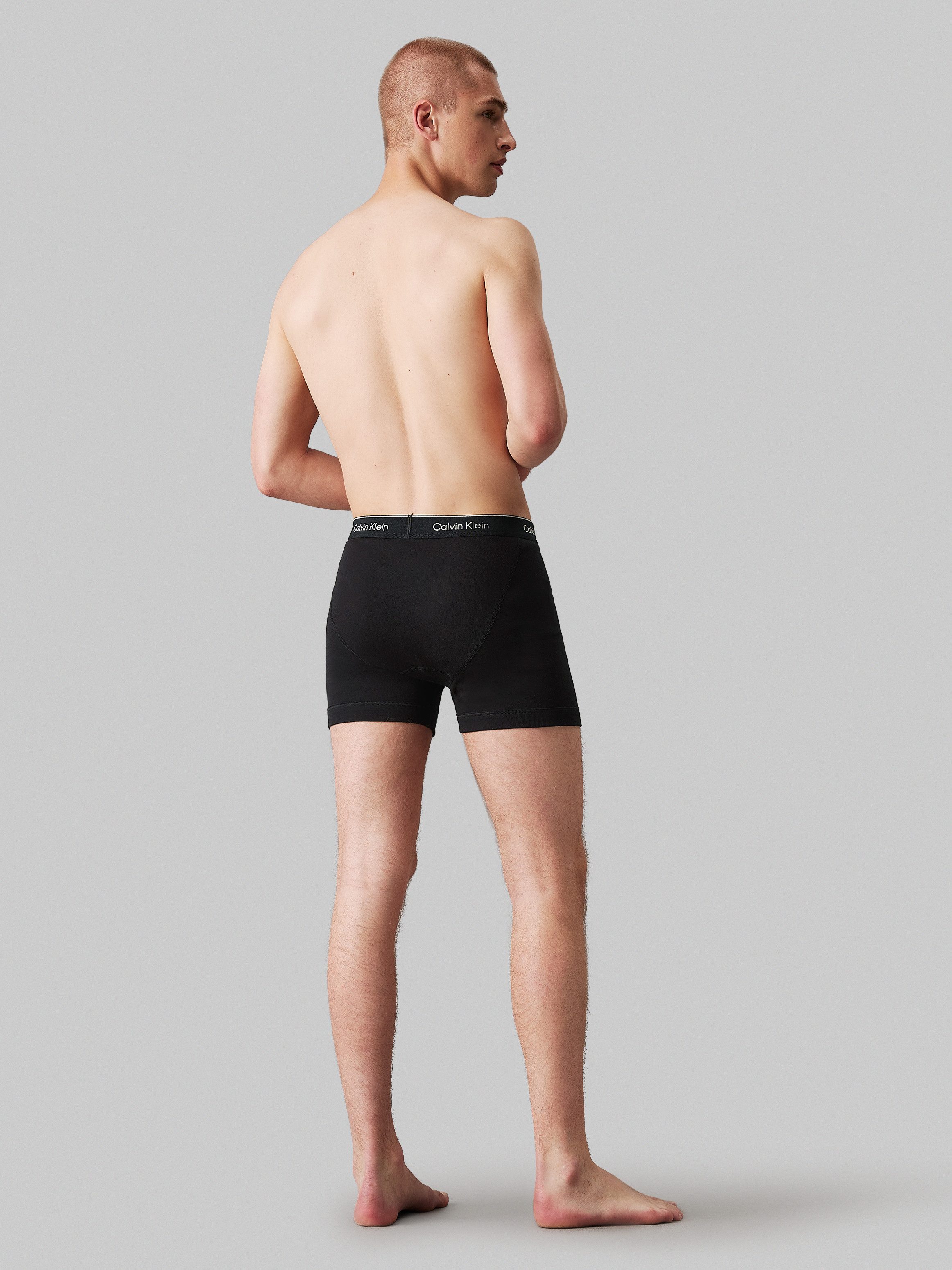 Calvin Klein Underwear Boxer BOXER BRIEF 3PK (Packung, 3er-Pack) mit Logo-Elastikbund (3 Stück) – Bild 5 von 5