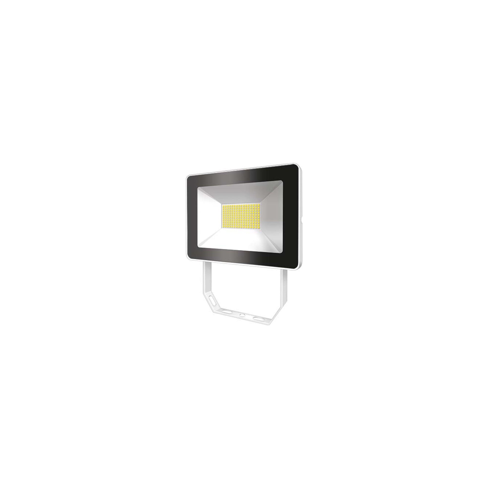 ESYLUX Laterne ESYLUX LED-Strahler 4000K weiß BASICOFLTR5000840WH