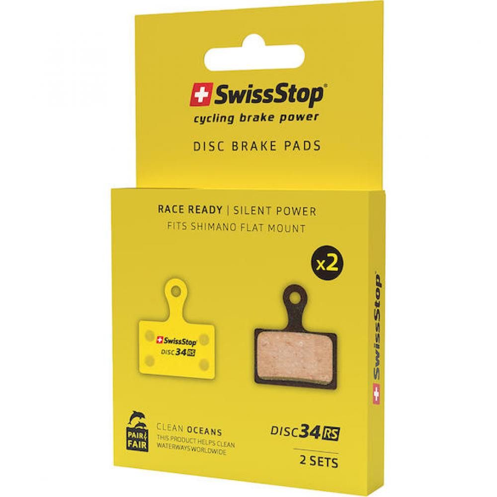 SwissStop Scheibenbremse Bremsbeläge SwissStop Disc 34 E Bremsbeläge 34 - leistungsstarke Schei