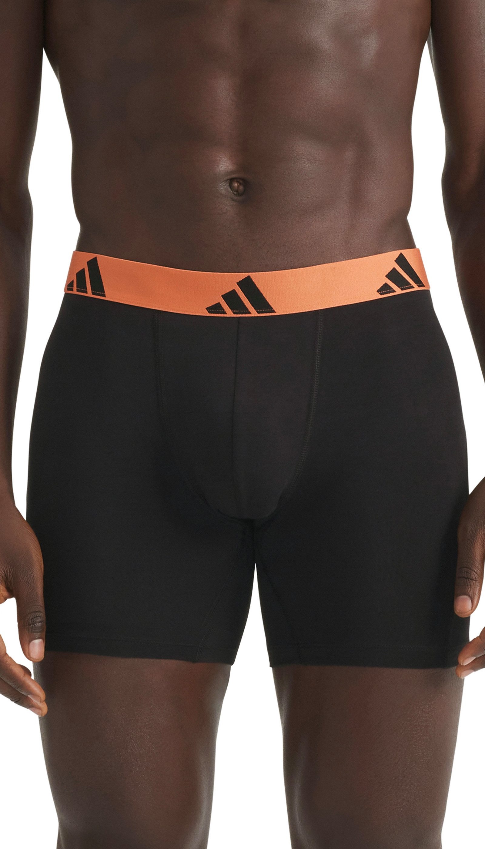 adidas Sportswear Boxer Active Flex Cotton (3er Pack) elastisch, Logo-Bund, sportlicher Look, ohne Eingriff