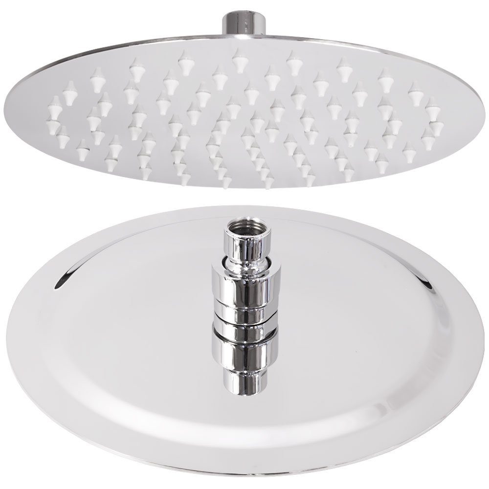 Sanlingo Regenduschkopf Edelstahl Regendusche Rund 250mm Durchmesser Dusche