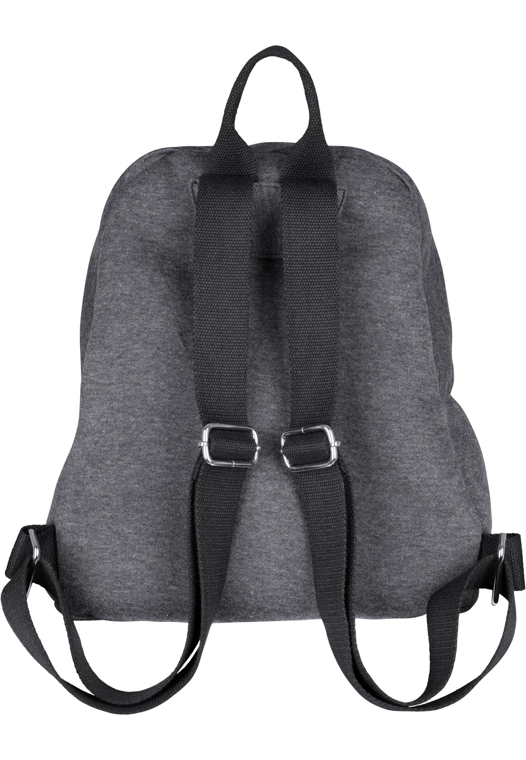 URBAN CLASSICS Rucksack Unisex Backpack Sweat charcoal/black