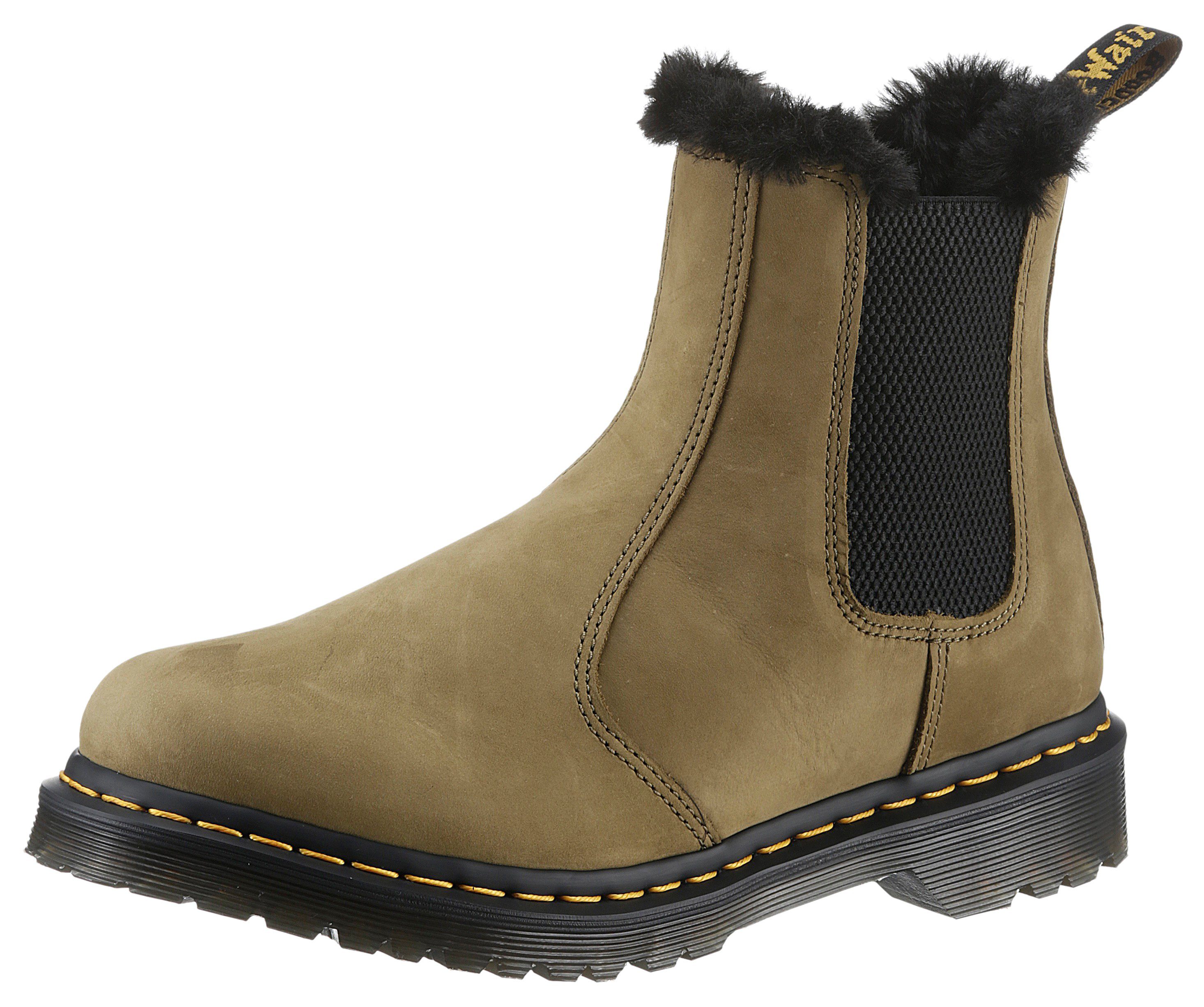 DR. MARTENS 2976 LEONORE Ankleboots (2-tlg), Innenausstattung aus  kuscheligem Warmfutter