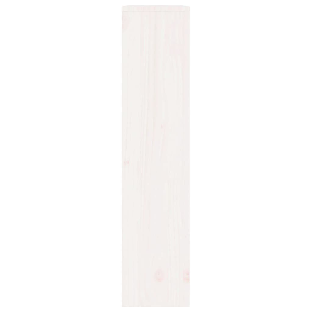 79,5x19x84 cm Heizkörperverkleidung Massivholz Weiß Kiefer Heizkörper-Wäschetrockner vidaXL