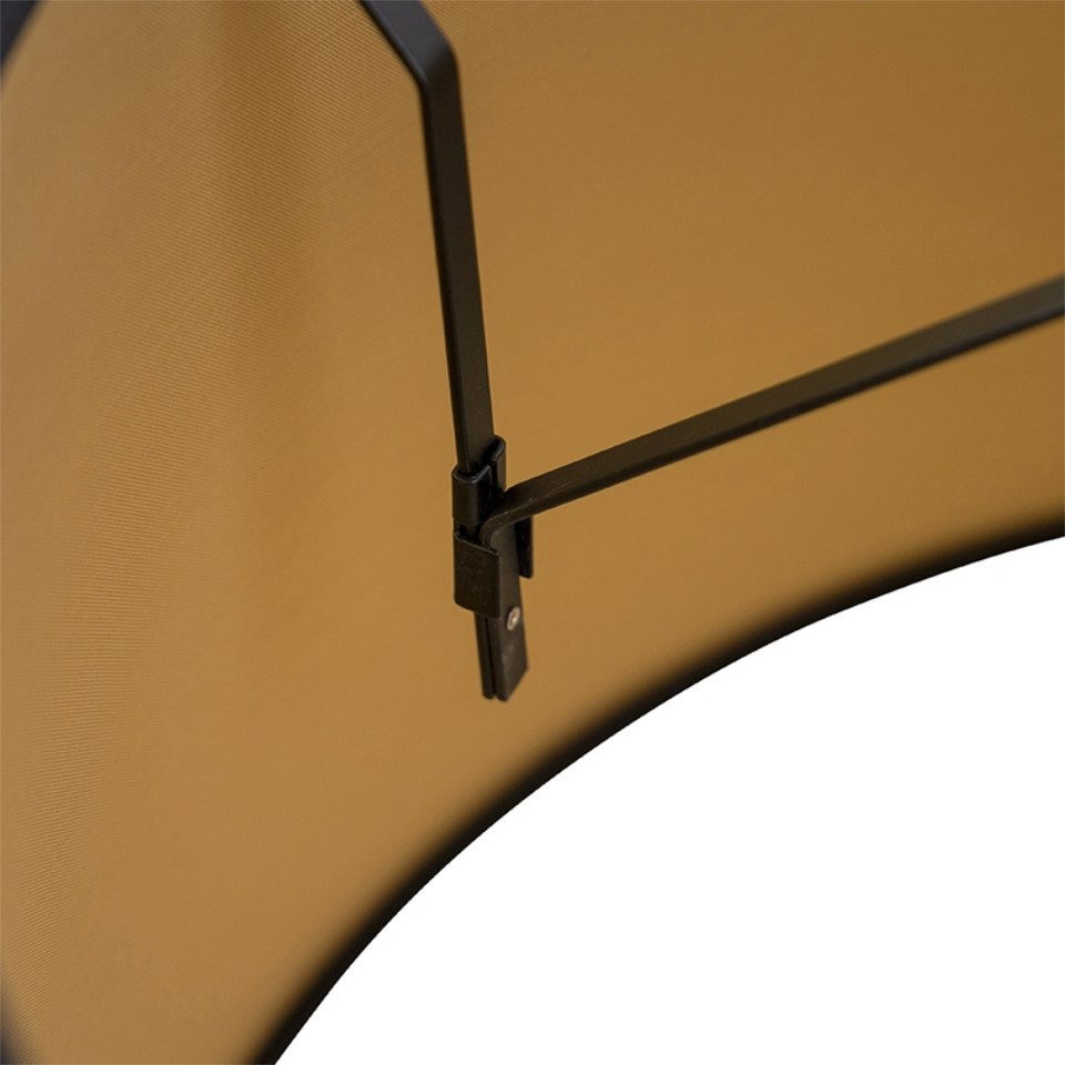 Qazqa Lampenschirm Rond schuin katoen günstig online kaufen