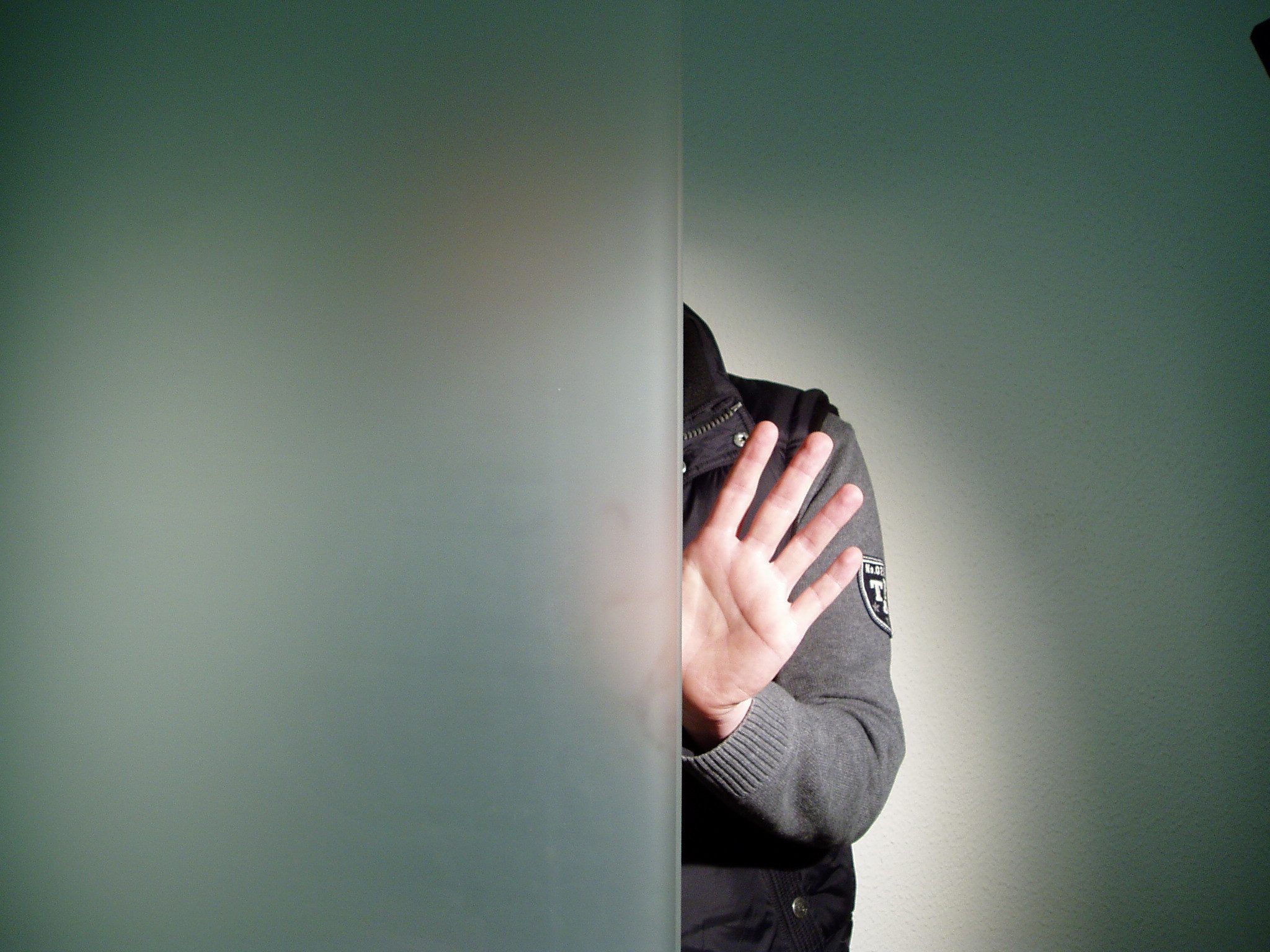 AMOD Glasschiebetür S-GE420 (SlimLine-SoftStop, Komplet Set), mit Griffstange-42cm und SoftStop