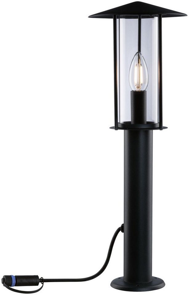 Paulmann LED Gartenleuchte »Plug & Shine Poller Classic«, IP44 2W 24V Anthrazit E14-HomeTrends