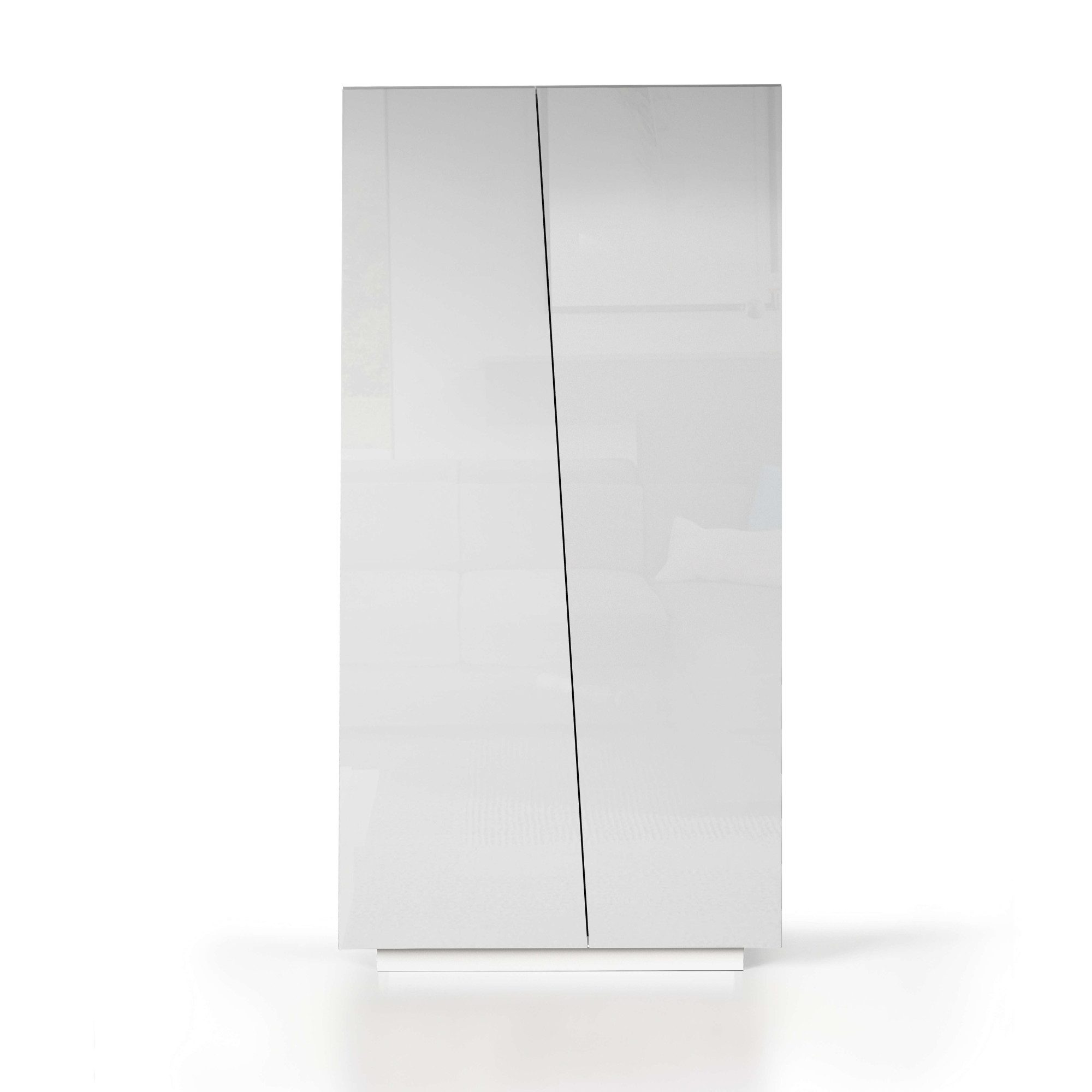Home affaire Aktenschrank Vega, Mehrzweckschrank, Büroschrank, mit 2 Türen & verstellbaren Einlegeböden, Höhe 86 oder 166 cm, Made in Italy