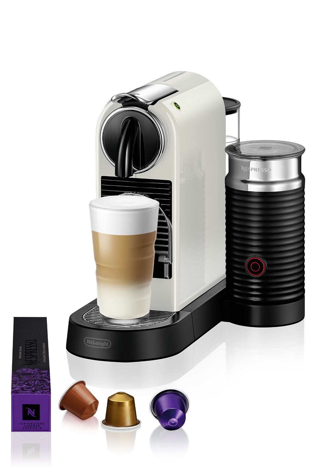 De'Longhi Kapselmaschine Nespresso EN 267.WAE Citiz & Milk