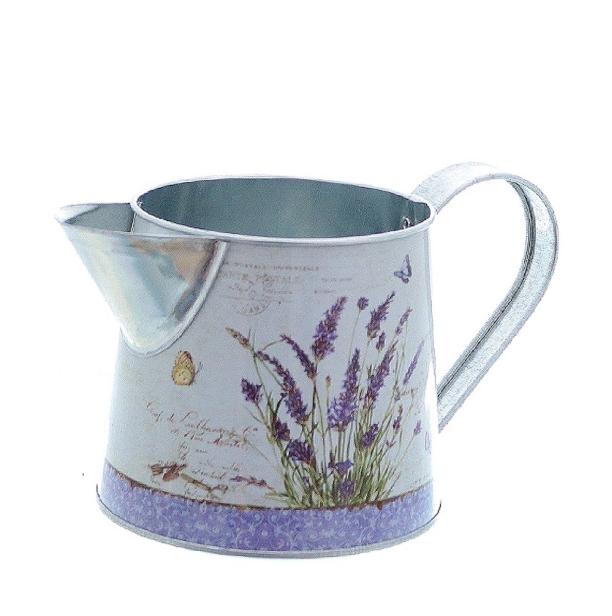 Linoows Pflanzkübel Pflanzenkanne, Lavendel Kanne, Pflanztopf, Blumentopf, Renaissance Kratervase aus Gusseisen