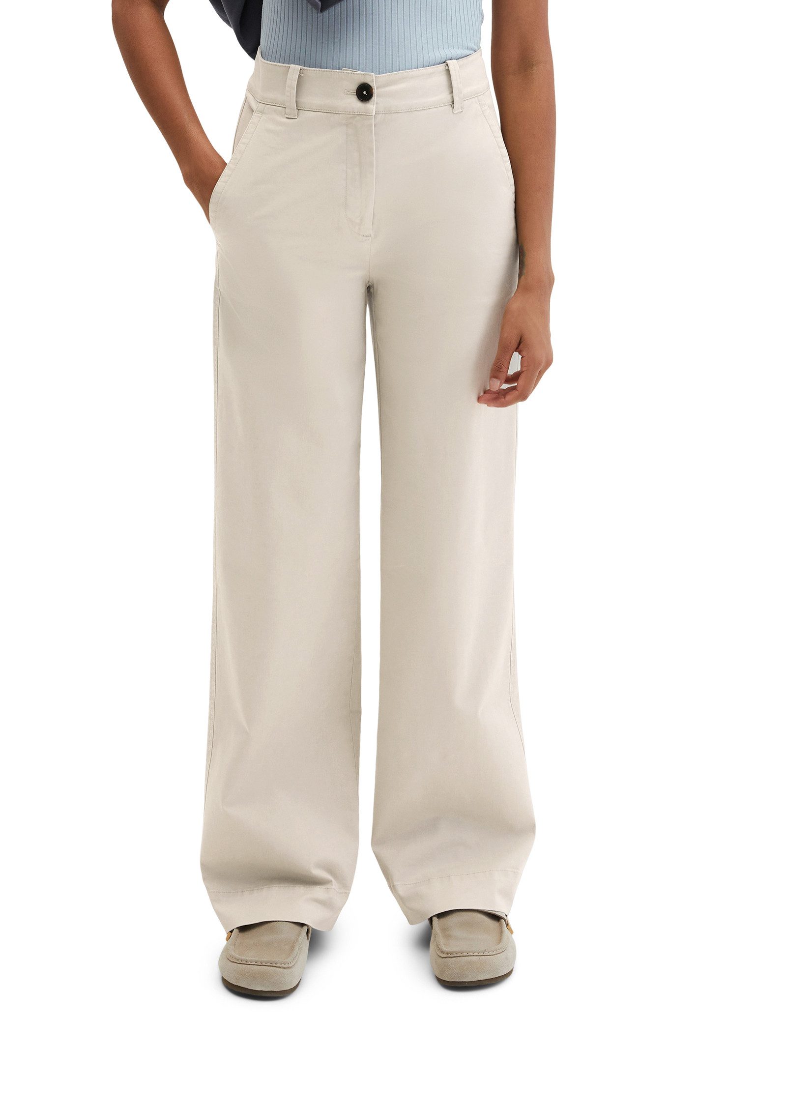 Marc O'Polo Chinohose aus Brushed Cotton Twill