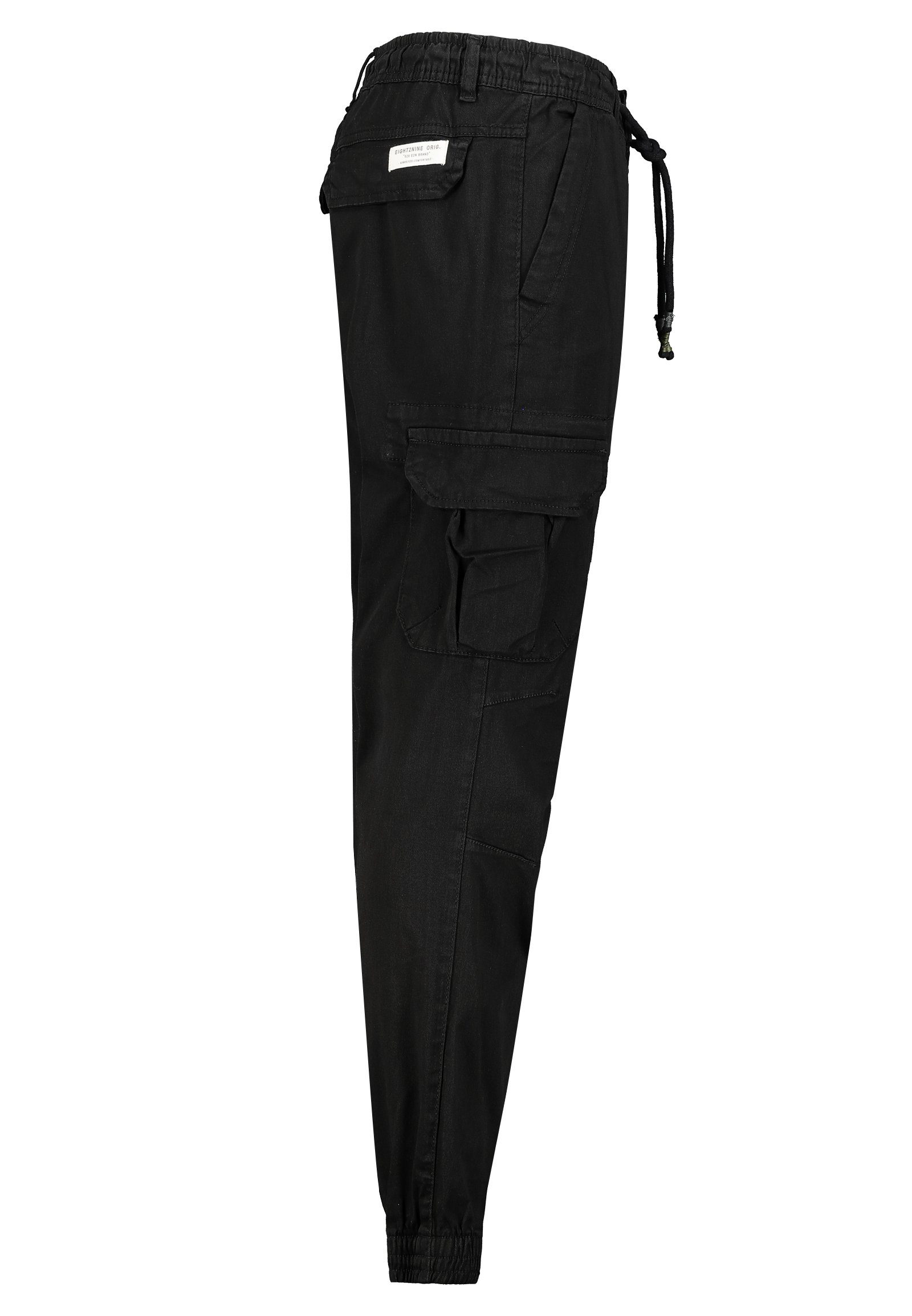 SUBLEVEL Cargohose Sublevel Herren Cargo Hose Elastische Bündchen Freizeith günstig online kaufen