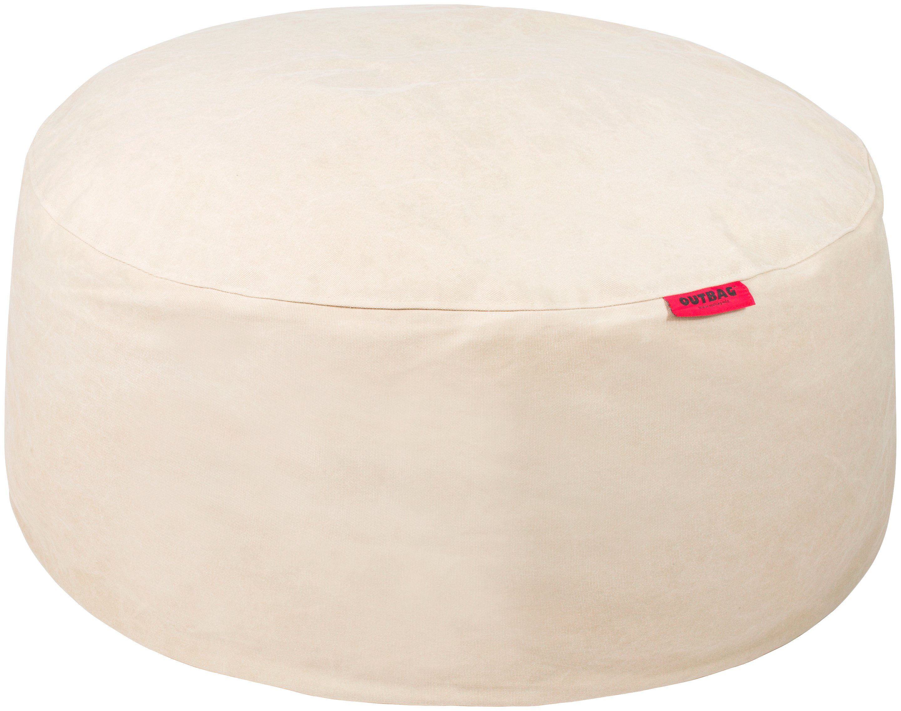 OUTBAG Sitzsack »Cake Canvas washed«, wetterfest, für den Außenbereich