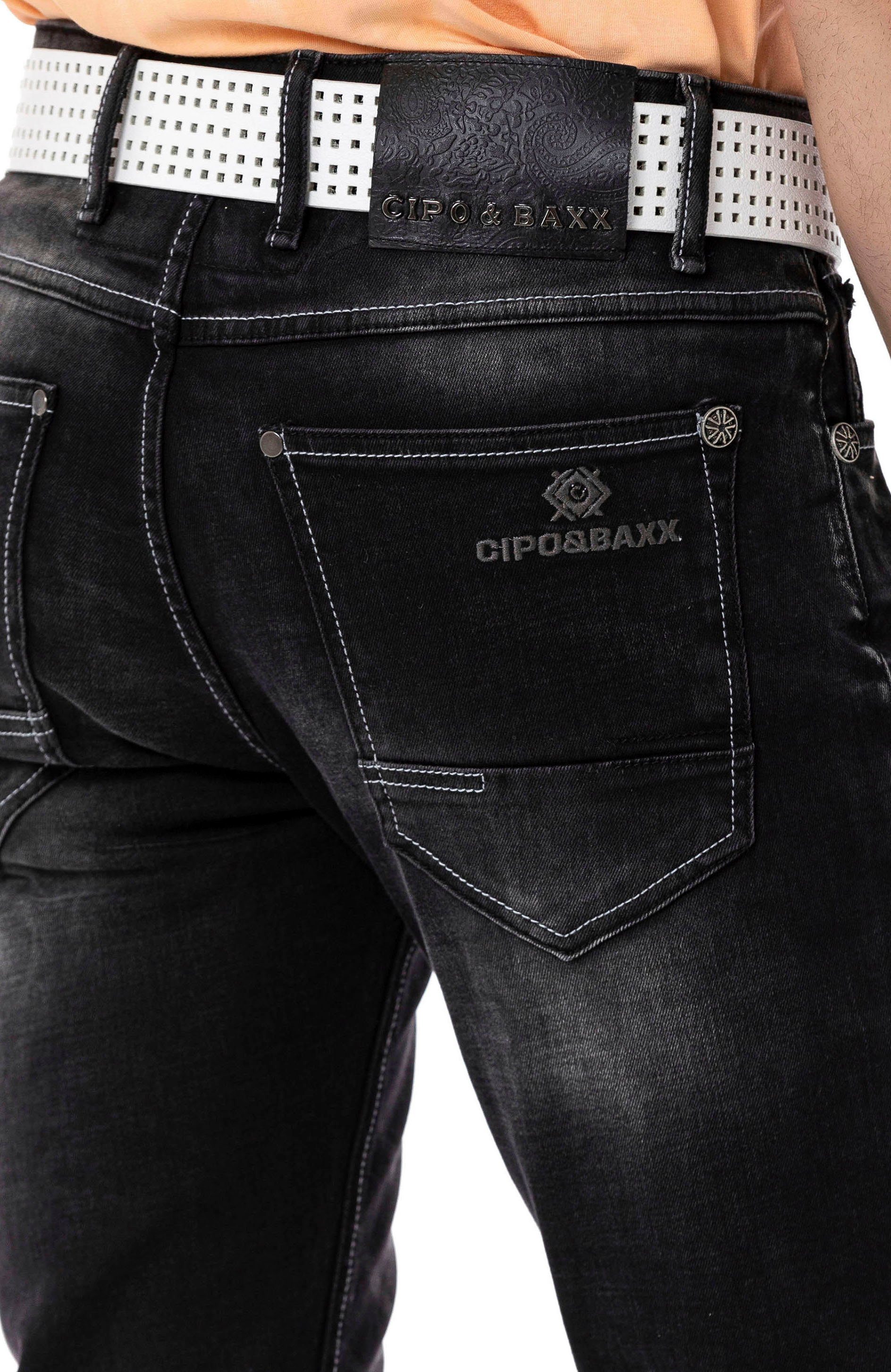Cipo & Regular-fit-Jeans Baxx