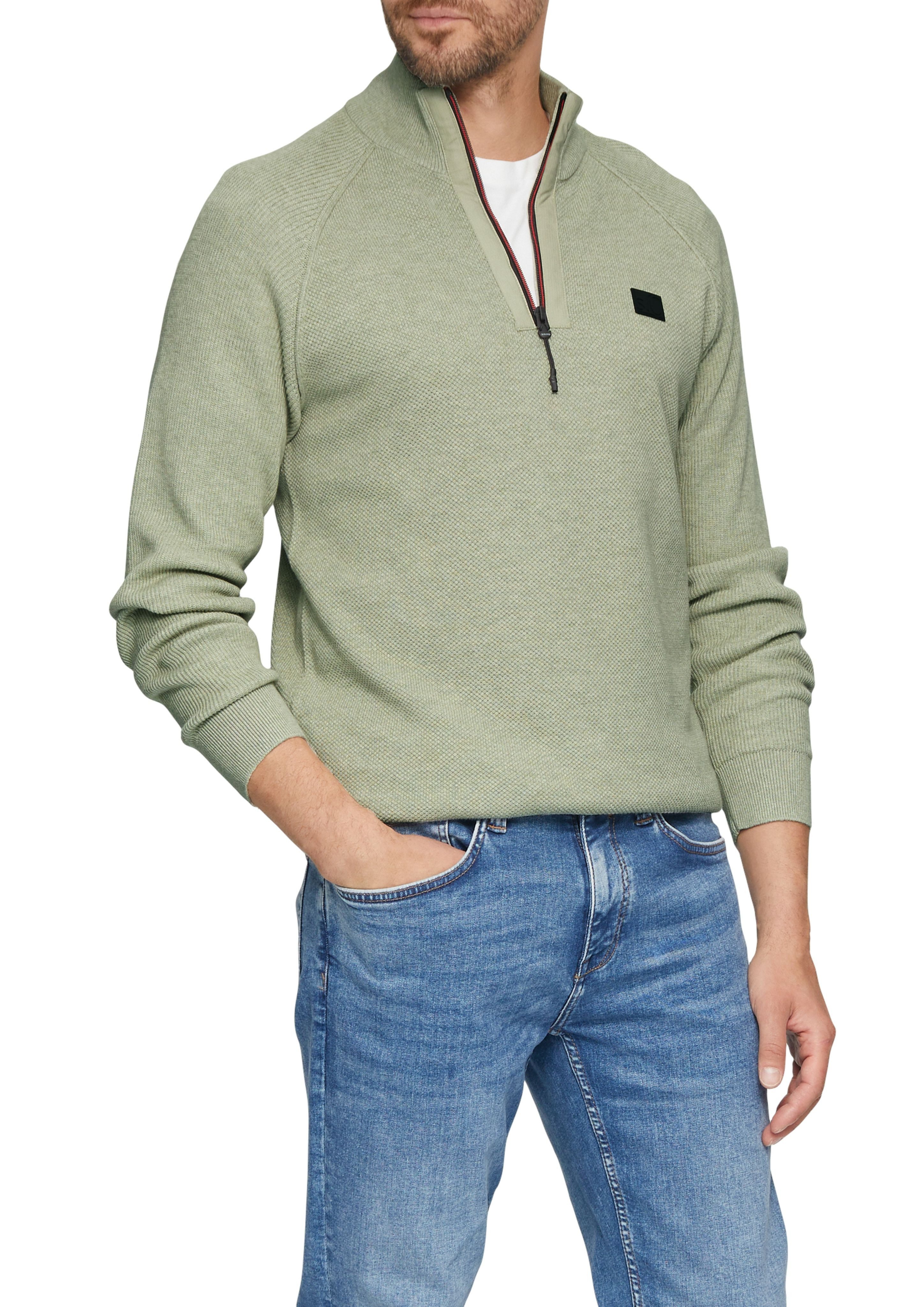 s.Oliver V-Ausschnitt-Pullover