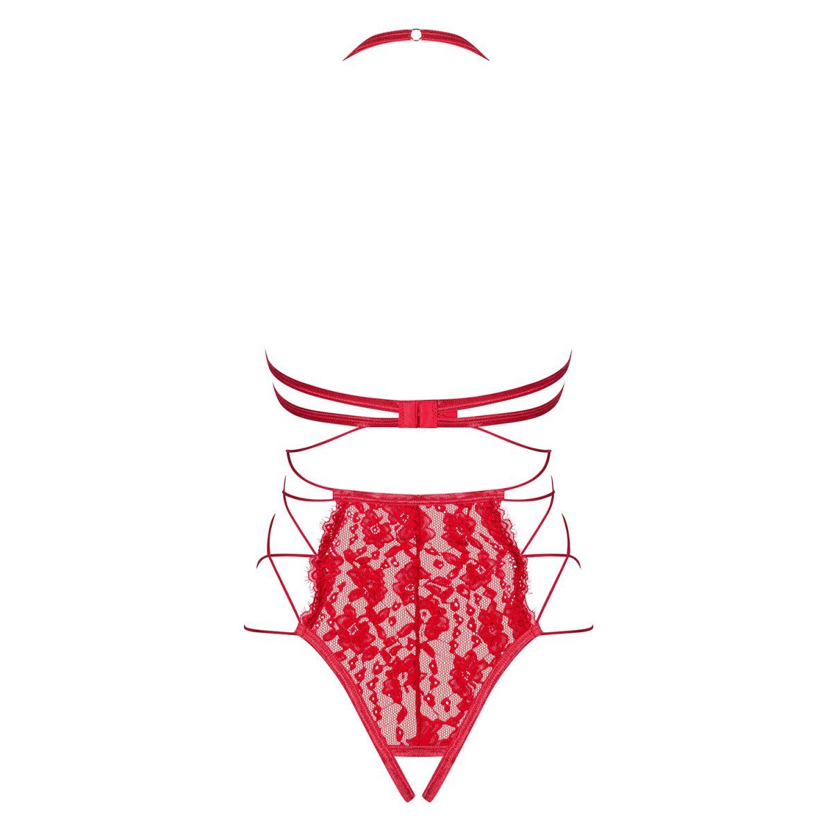 crotchless Body - Obsessive OB red (L/XL,S/M) Rediosa teddy