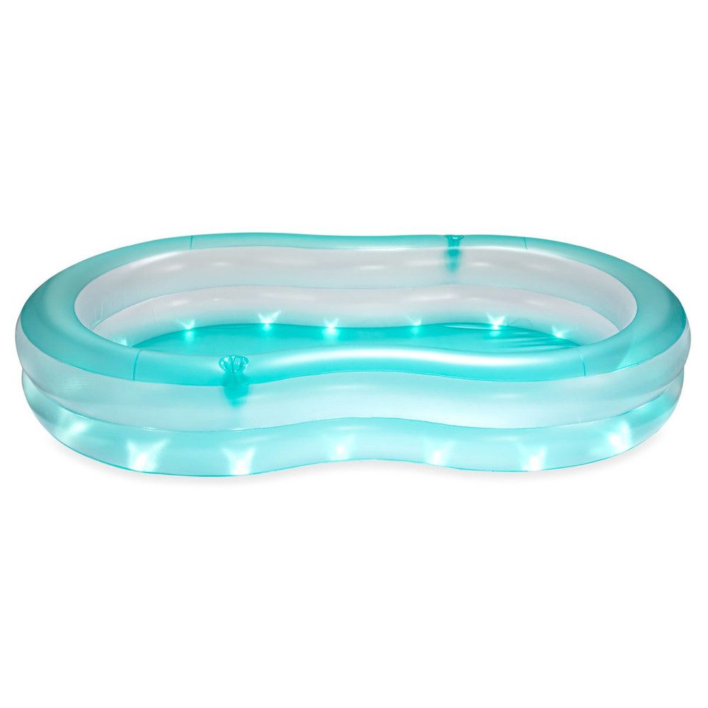 PolyGroup Pool Pool - Glow Lagoon - türkis - mit LED Beleuchtung