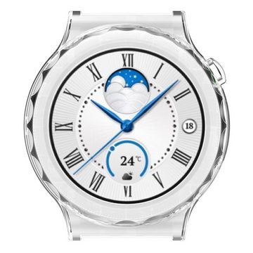 König Design Smartwatch-Hülle Huawei Watch GT 3 Pro 43mm, Schutz Tasche Hülle für Huawei Watch GT 3 Pro 43mm Case Cover Bumper Etui Tasche