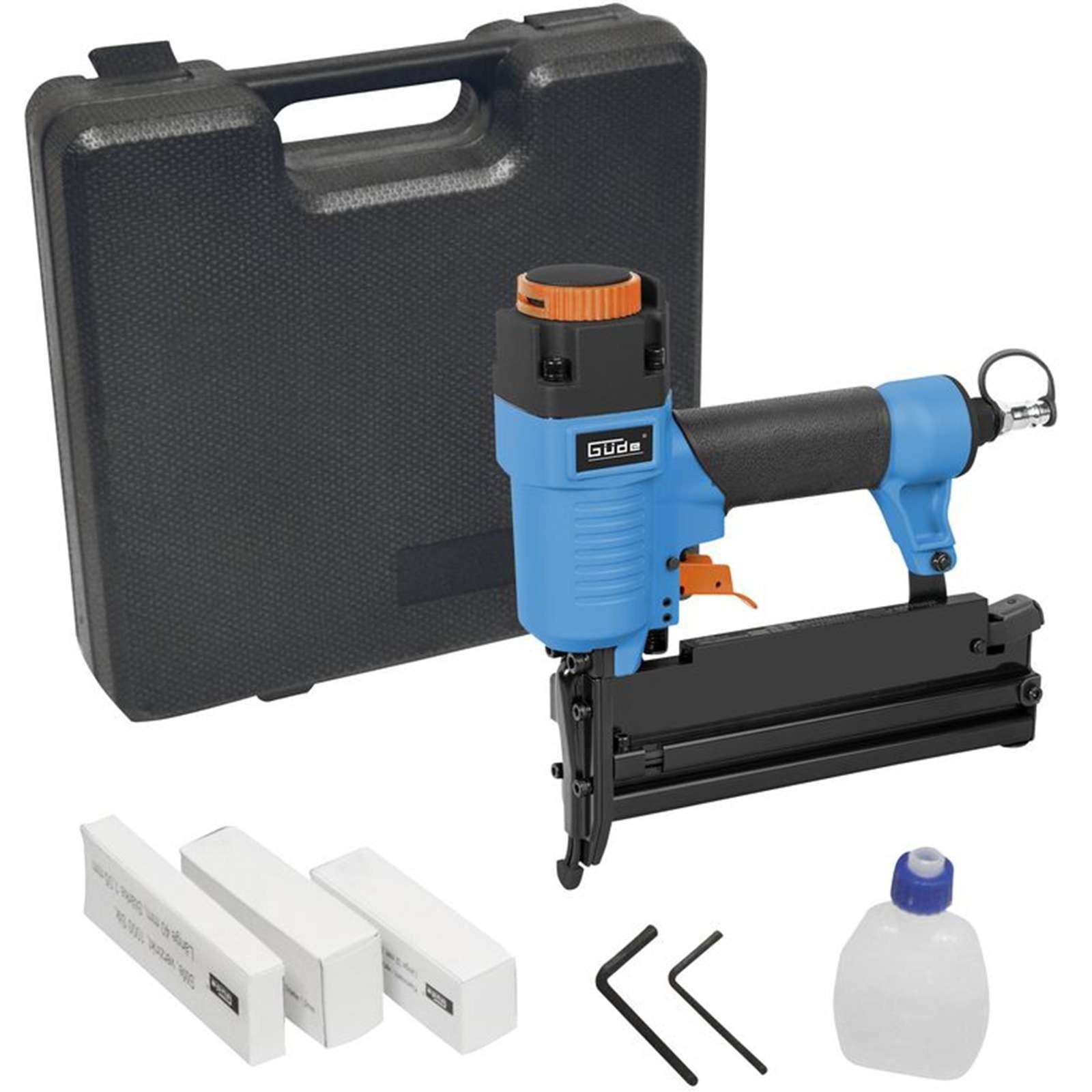Druckluft-Nagler Güde Druckluft Kammergerät / Nagler 3IN1 - 40221