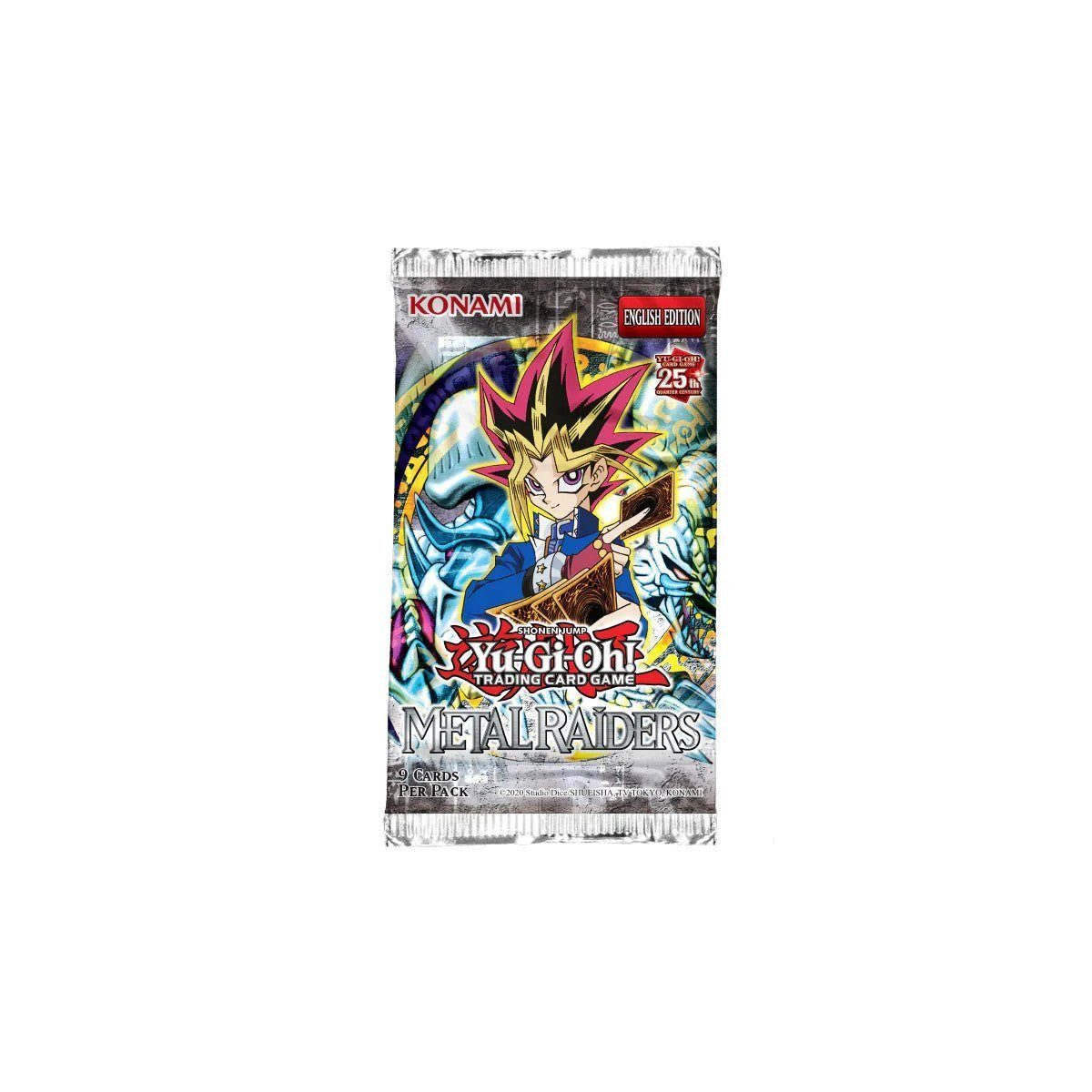 Konami Spiel Yu-Gi-Oh Sammelkarte Metal Raiders 25th Anniversary Edition Booster De