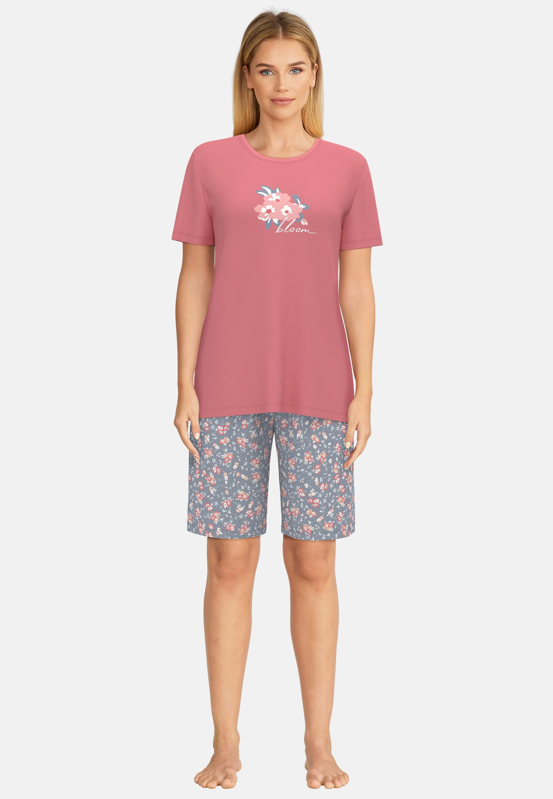 GÖTZBURG Shorty Galway florales Design, Kurzarm, günstig online kaufen