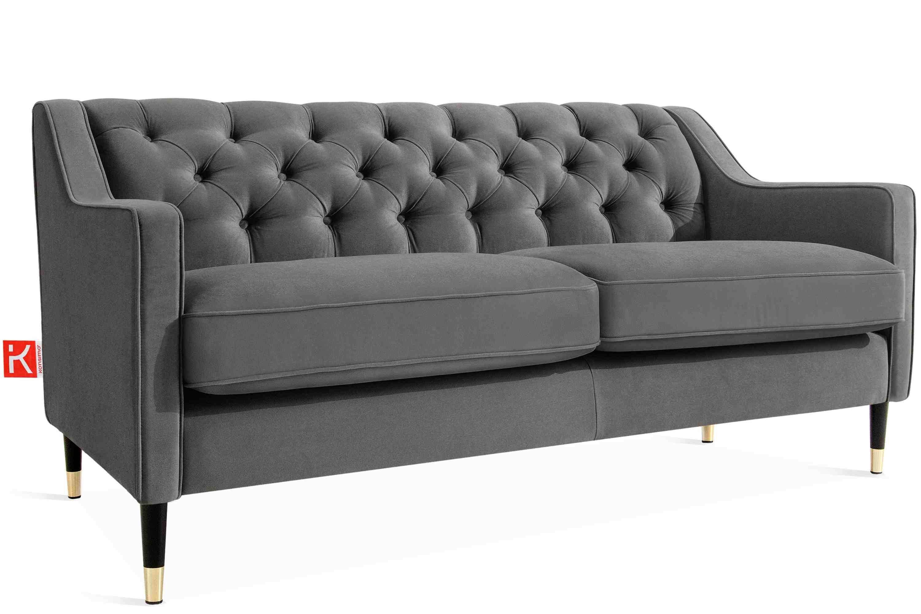 KONSIMO® Chesterfield-Sofa 2 Sitzer/ 3 Sitzer günstig online kaufen
