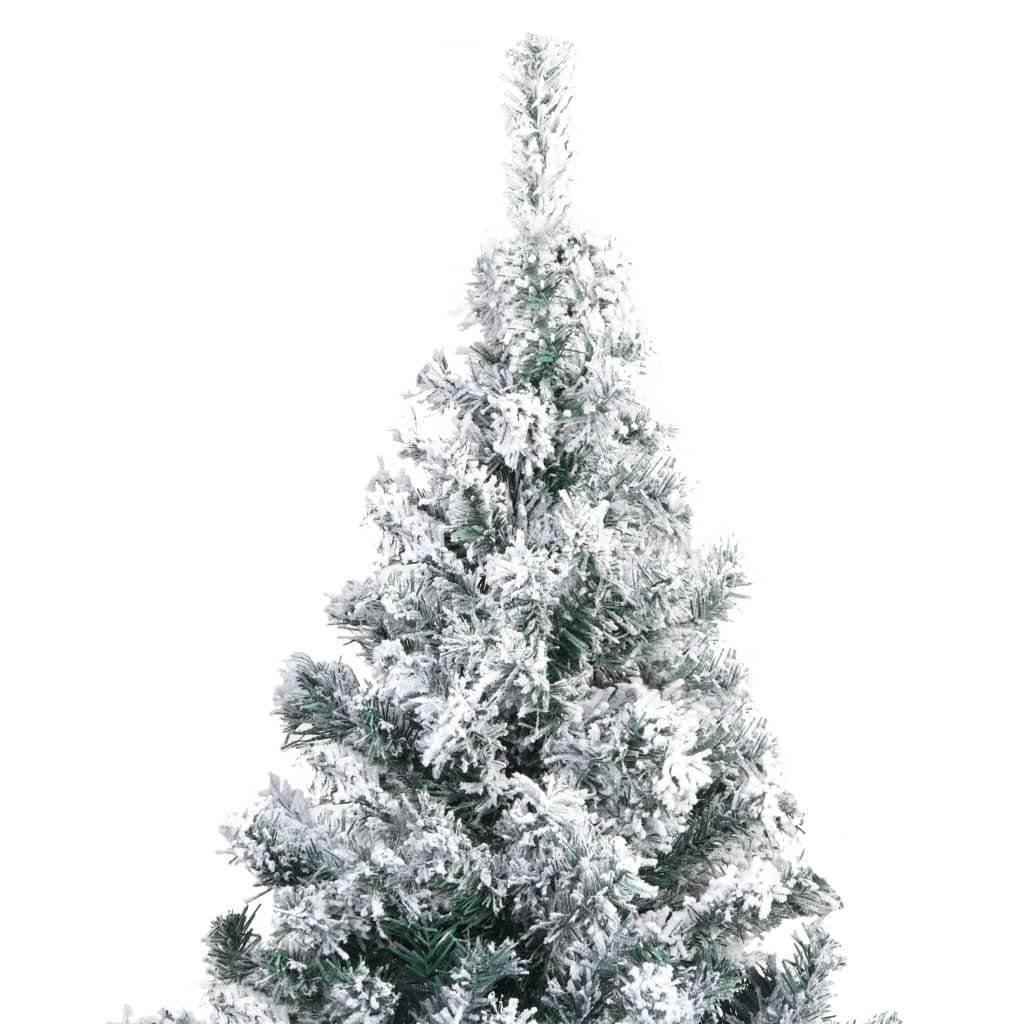 furnicato Künstlicher Weihnachtsbaum mit PVC cm Grün Schnee 240