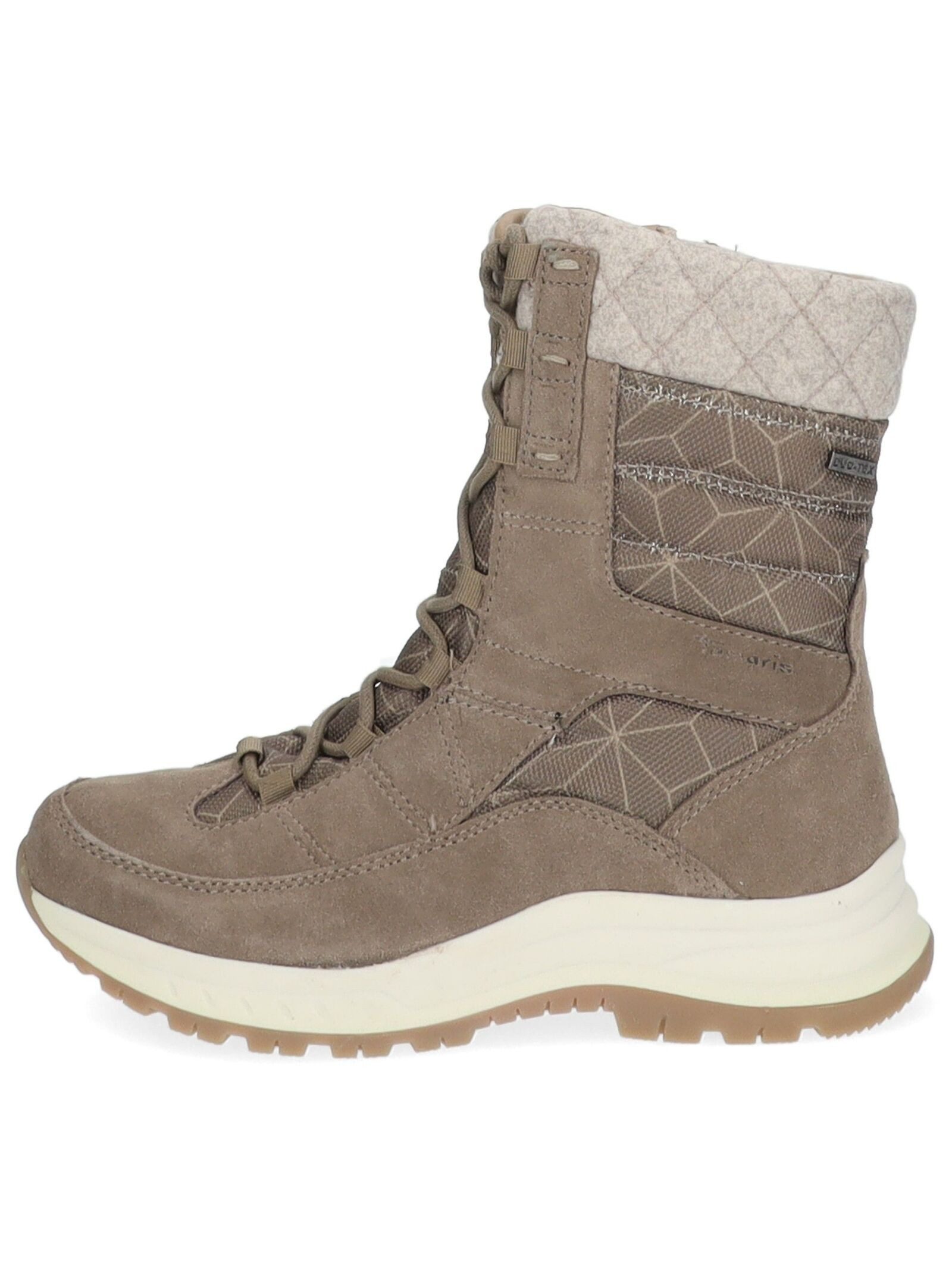 Tamaris Stiefelette Leder/Textil . Schnürstiefelette günstig online kaufen