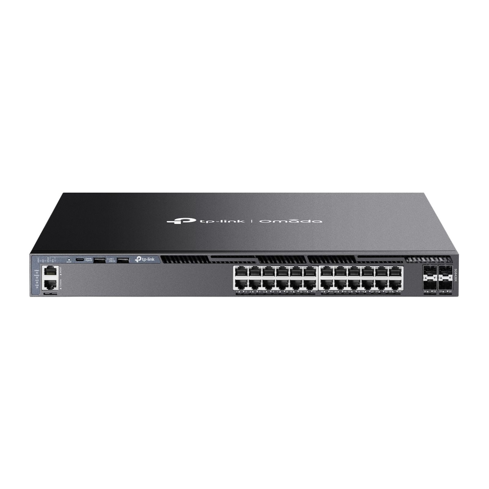 tp-link Omada SG6428X V1 - Switch - L3 - managed - 24 x 10/100/1000 + 4 x 10 G Netzwerk-Switch