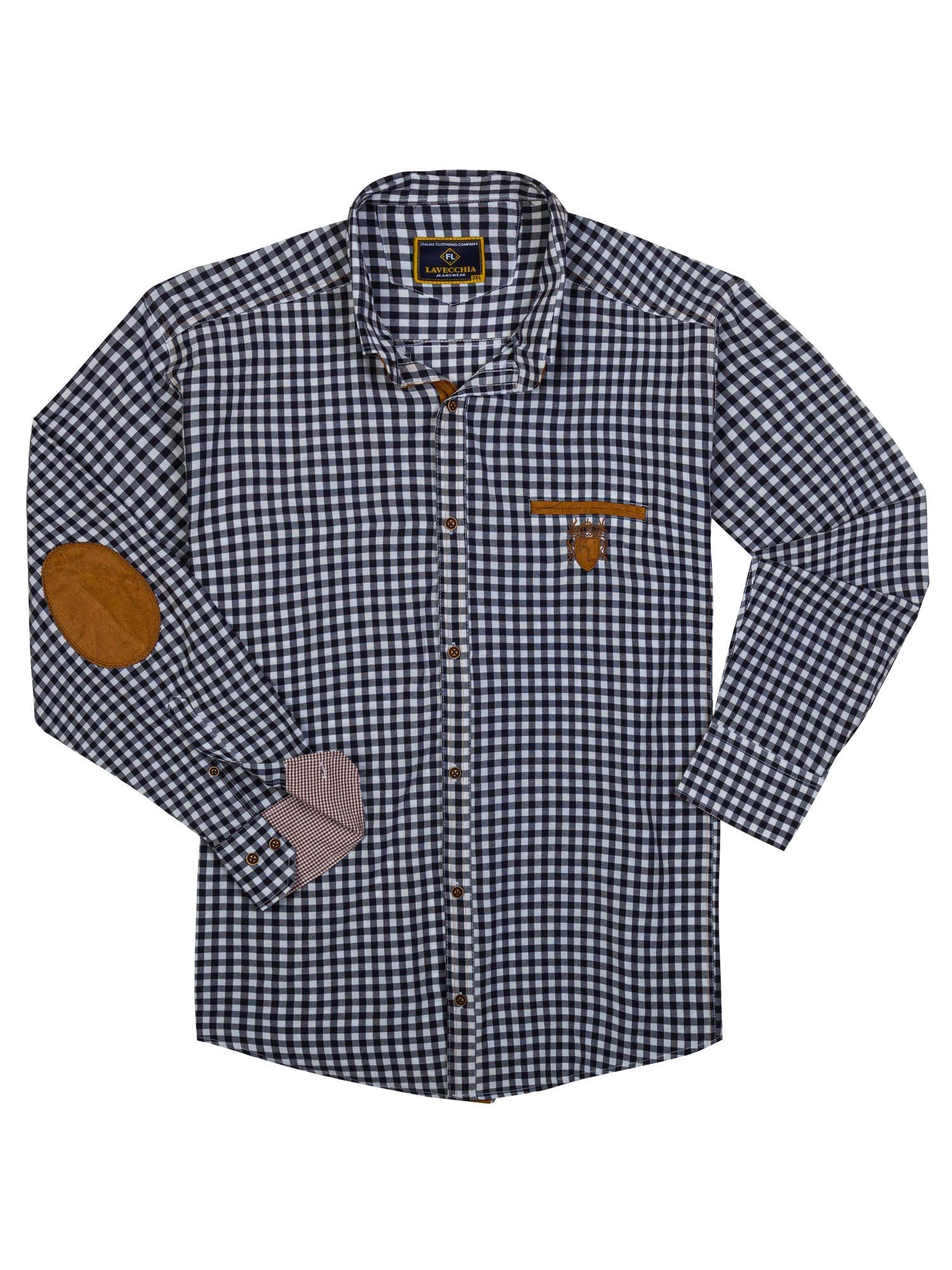Lavecchia Langarmhemd Lavecchia Herren Langarmhemd LV-1981 günstig online kaufen
