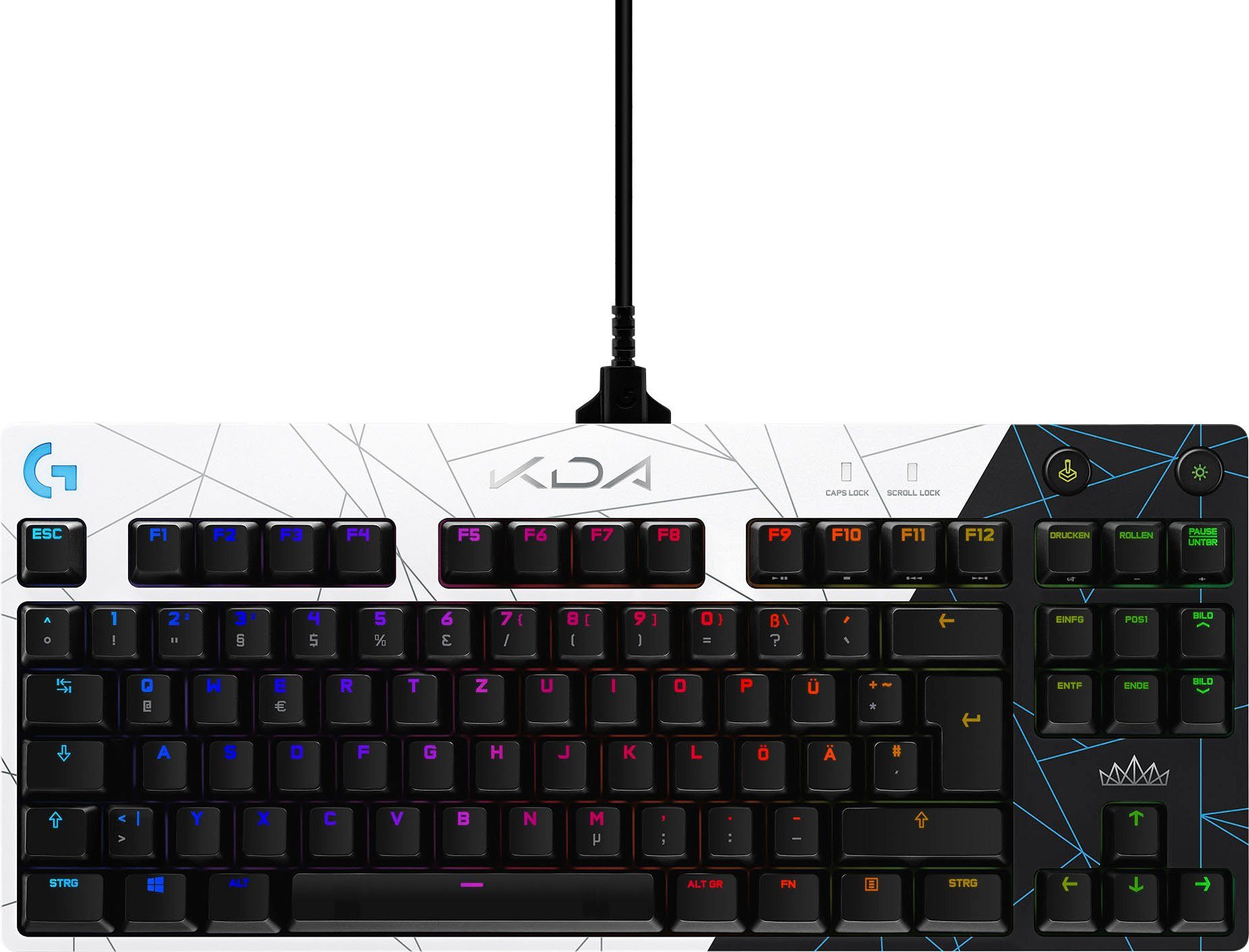 Logitech G »PRO K/DA« Gaming-Tastatur