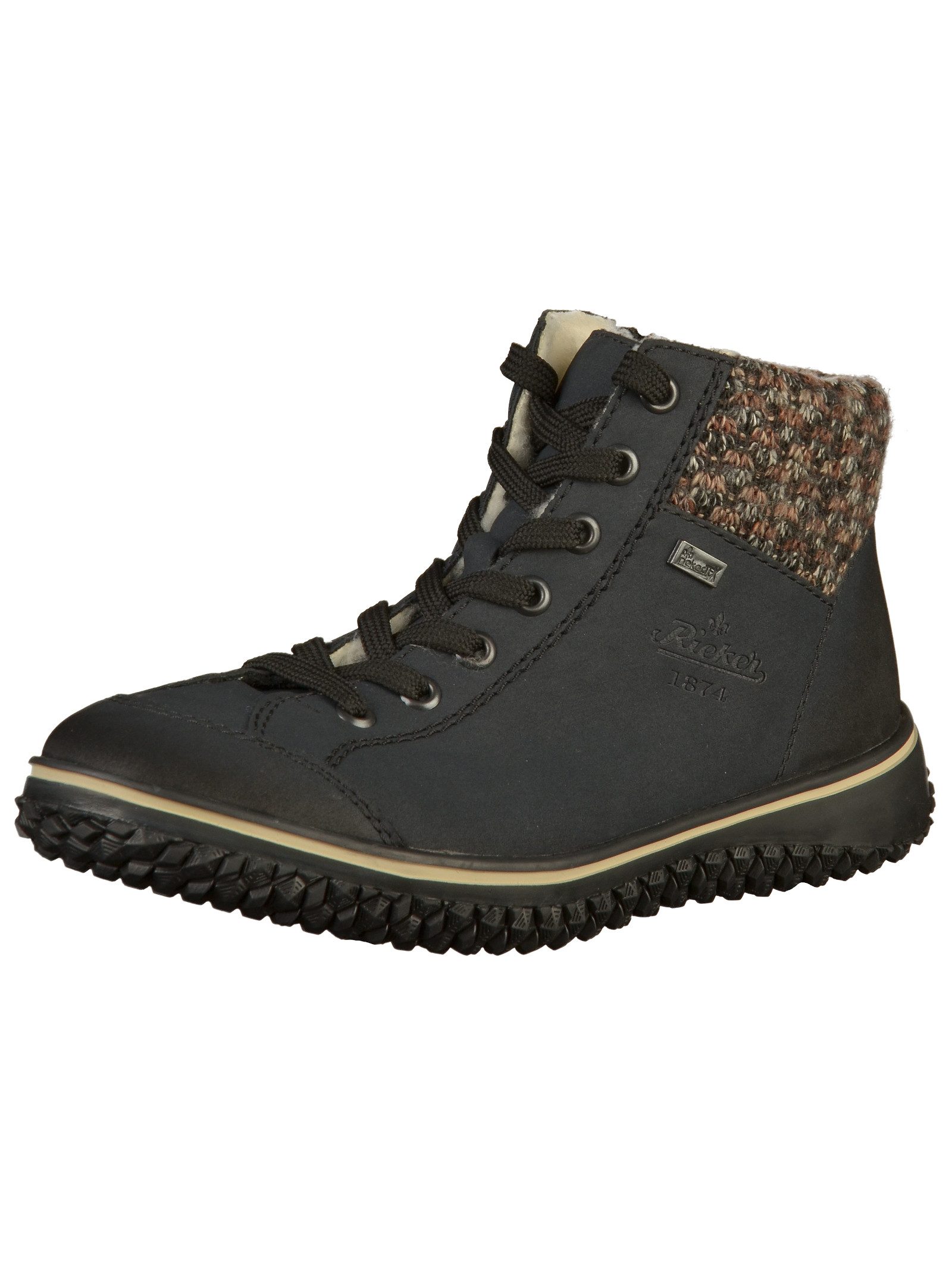 Rieker Rieker Stiefelette Lederimitat Schnürstiefelette