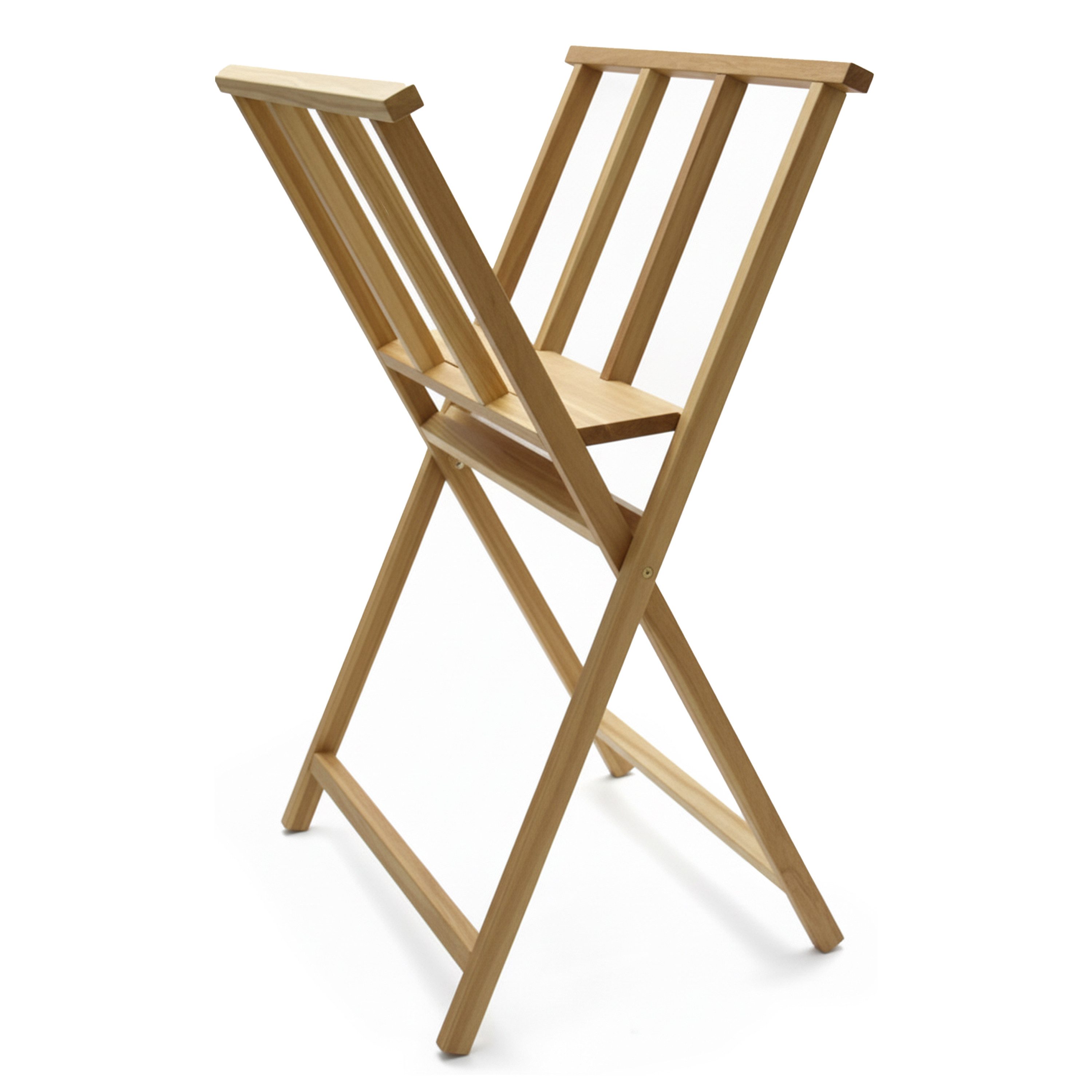 Artina Archivcontainer (1 St), Keilrahmenständer 65x48x71cm, massives, geöltes Buchenholz