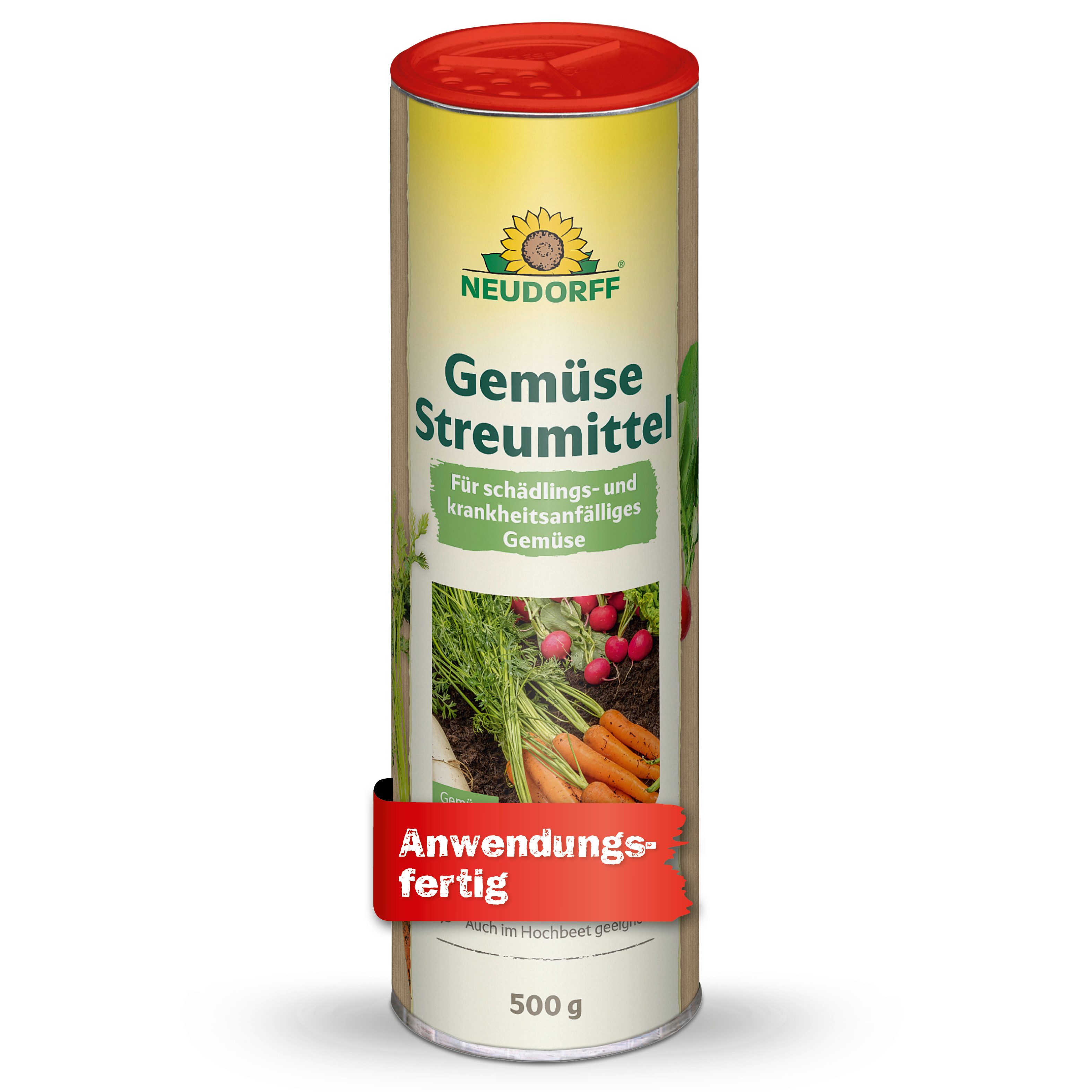 Neudorff Pflanzenstärkungsmittel Neudorff BioKraft GemüseStreumittel 500 g, Streumittel für junge Gemüsepflanzen, Für Beet und Hochbeet geeignet, Stärkt die Wurzelbildung und verbessert das Anwachsen