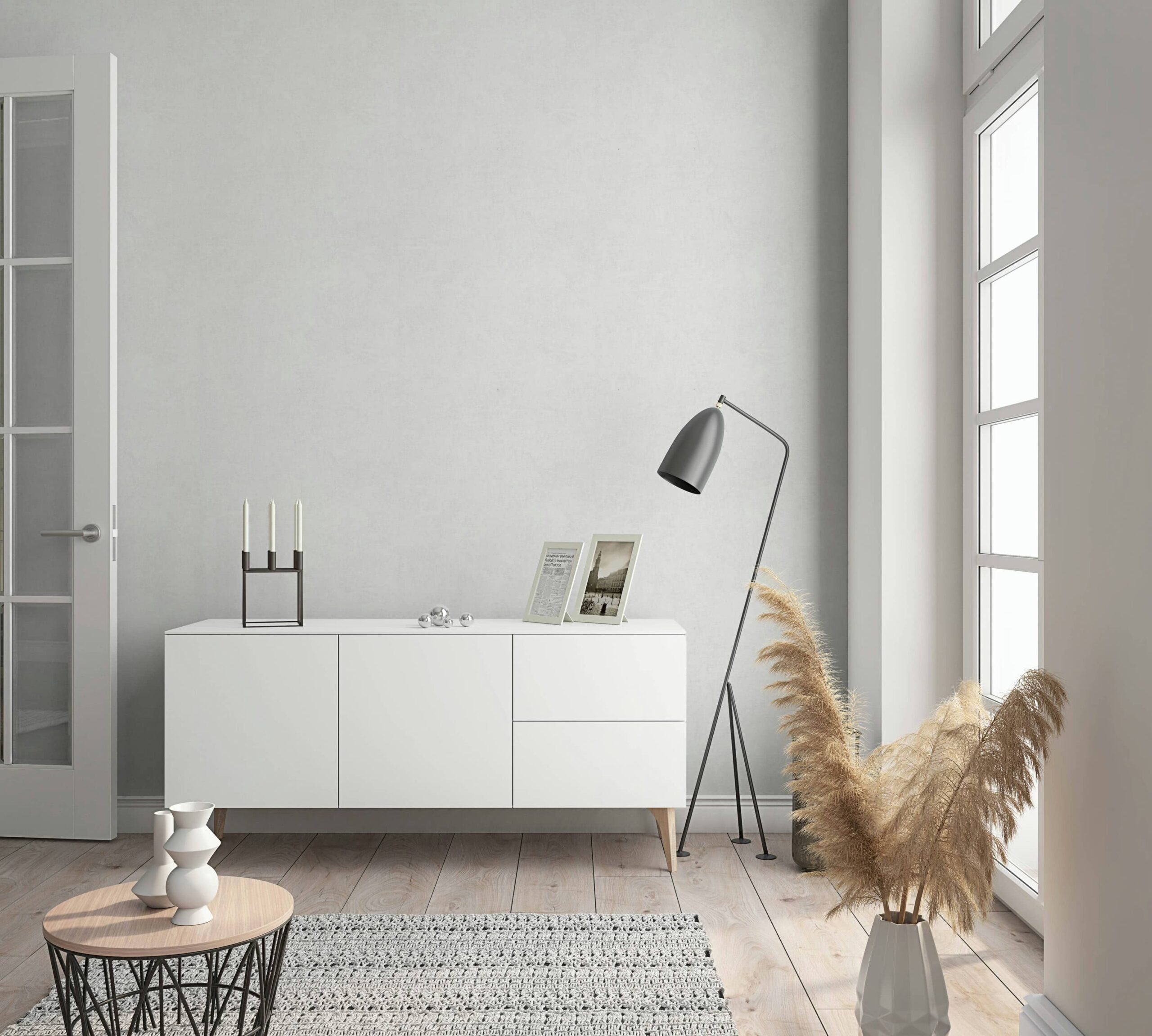 Marburg Vliestapete GZSZ Tapete 34806, glatt, unifarben mit Farbeinsatz, moderne Tapete für Wohnzimmer Schlafzimmer Küche