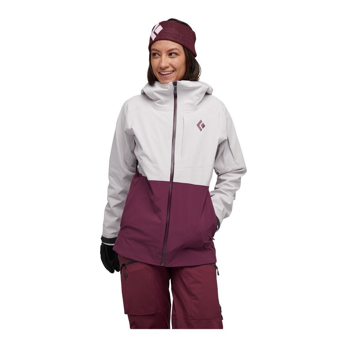Black Diamond Skijacke W Recon Stretch Ski Shell Vielseitige, wasserdichte und atmungsaktive Skijacke mit