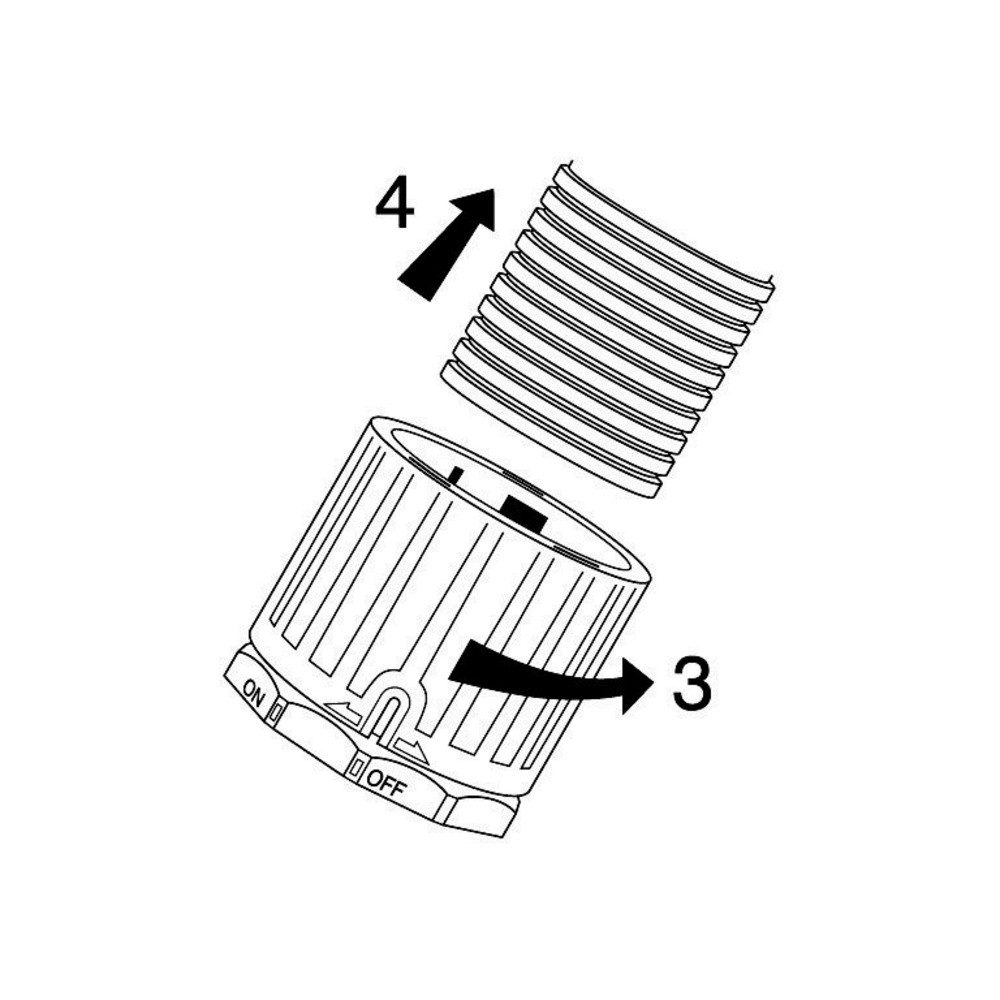 LAPP Kabelzubehör LAPP 55506355 SILVYN® FPAG-M25x1.5/2 Schlauchverschraubung Schwarz M25, (SILVYN® FPAG-M25x1.5/2)