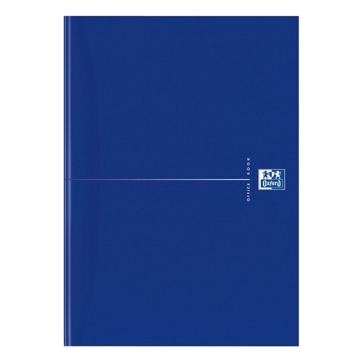 OXFORD Notizbuch Essentials, kariert, Hardcover blau