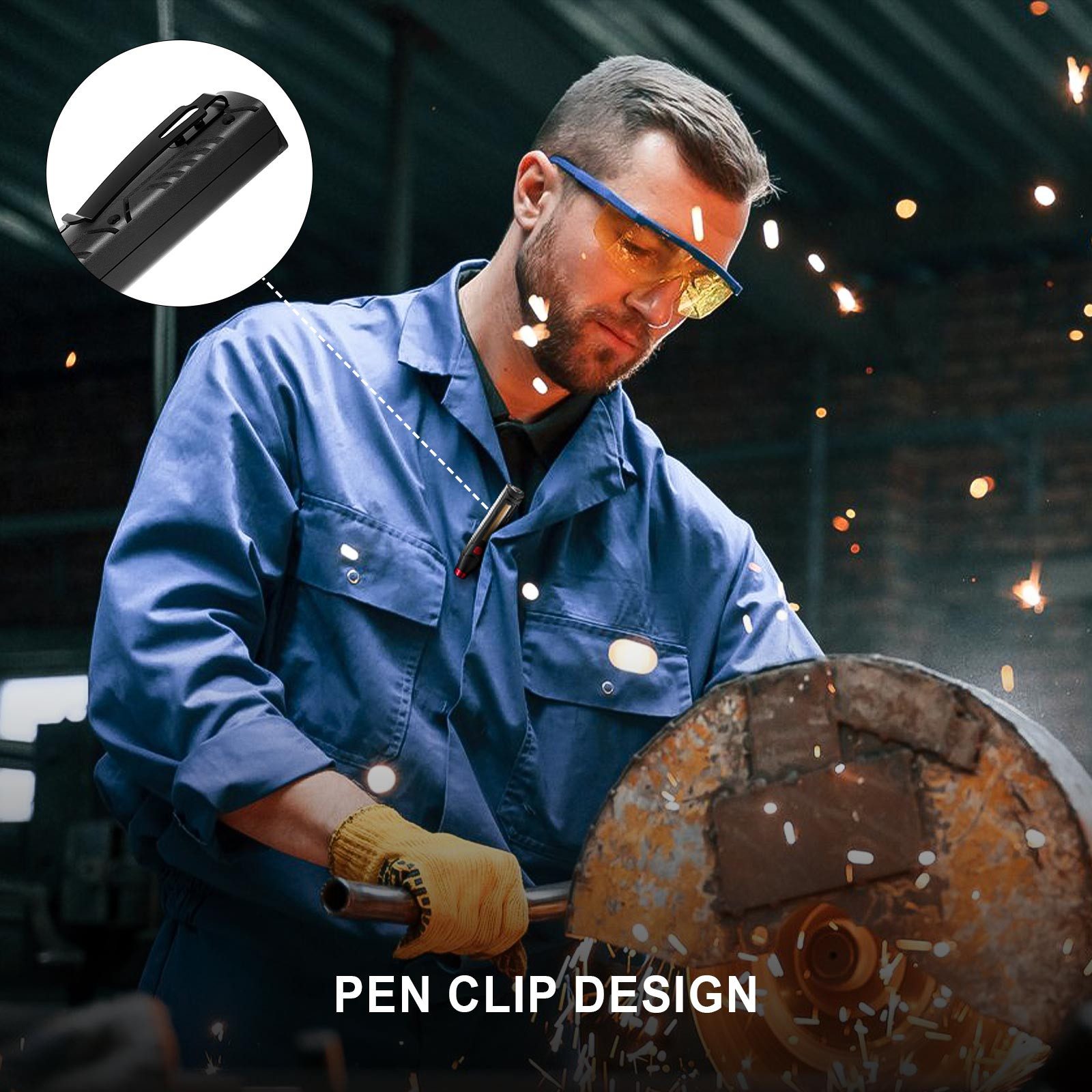 Novostella LED Taschenlampe USB-C Aufladbarer LED-Keychain Taschenlampen 20 günstig online kaufen