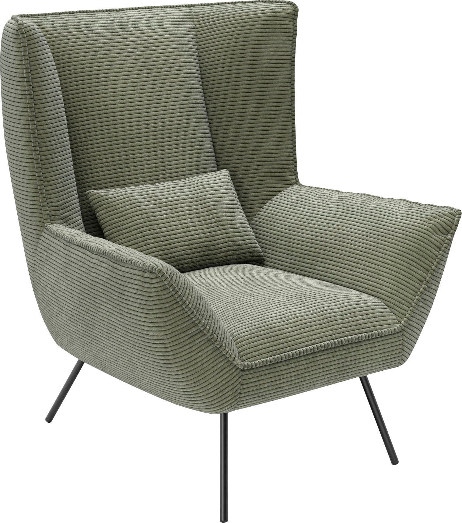Home affaire Sessel Kilrea Relaxsessel, Ohrensessel, Extra hohe Rückenlehne