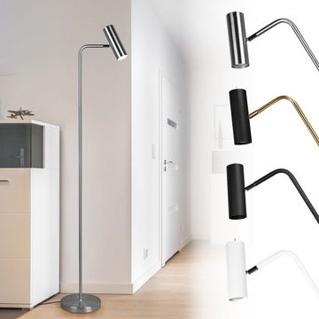 etc-shop Stehlampe, LED Steh Leuchte Spot Strahler verstellbar Ess Zimmer Beleuchtung