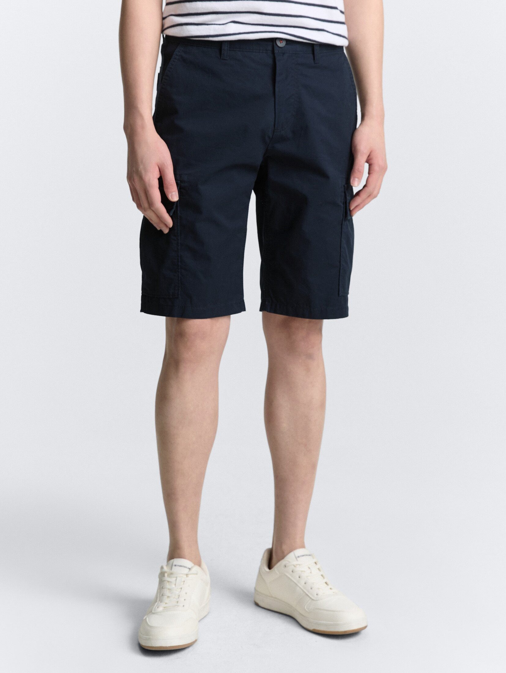 TOM TAILOR Bermudas Hosen & Chino Regular Cargo Shorts aus Baumwolle