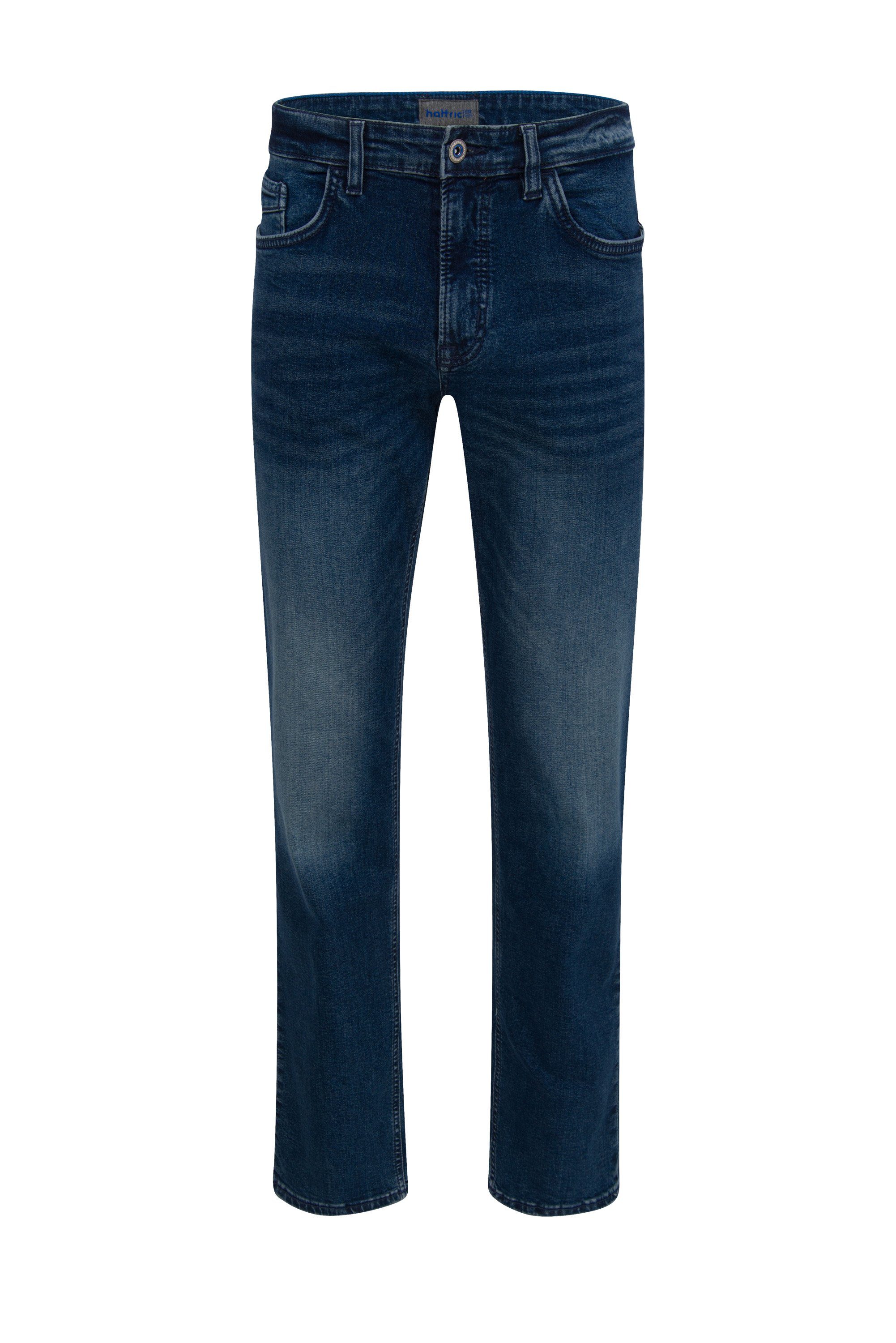Hattric 5-Pocket-Jeans HATTRIC HUNTER dark blue stone 688465 6350.48 -  HIGH-STRETCH