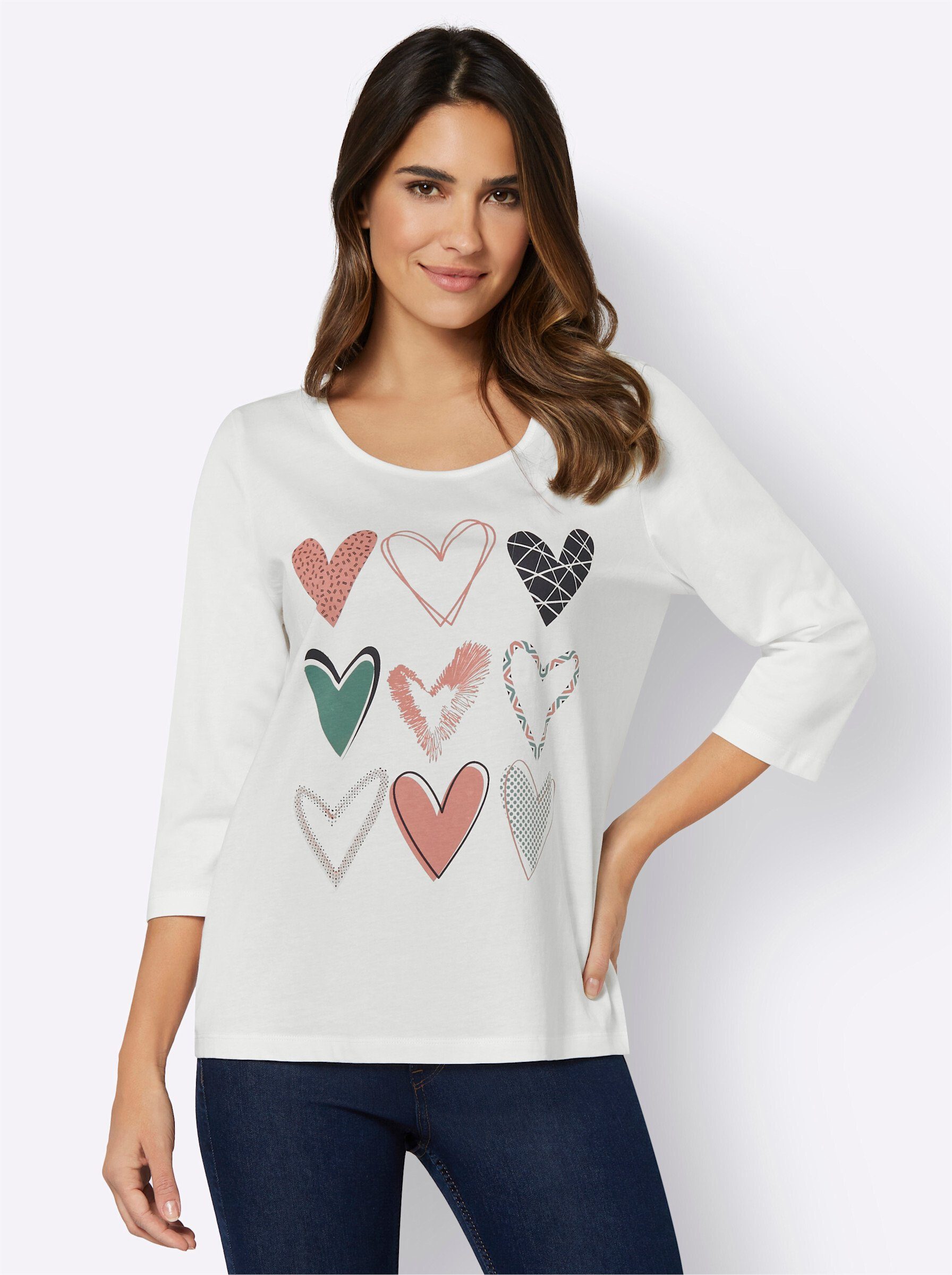 Sieh an! T-Shirt 3/4-Arm-Shirt . günstig online kaufen