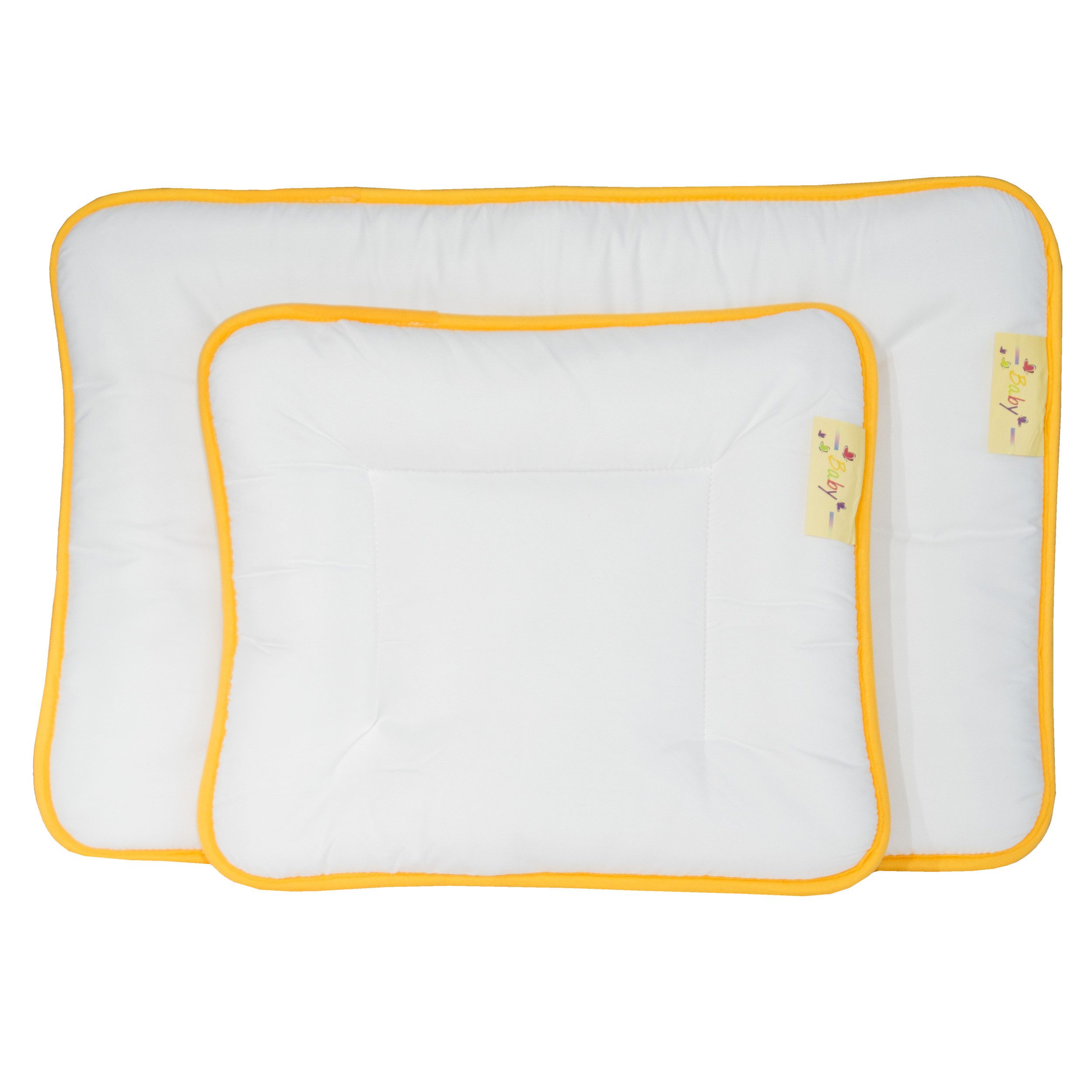 Traumschloss Kopfkissen Baby, Füllung: 100% Polyester, Bezug: 100% Polyester, kuschelig weicher Bezugsstoff und atmungsaktive Faserfüllung – Bild 5 von 5