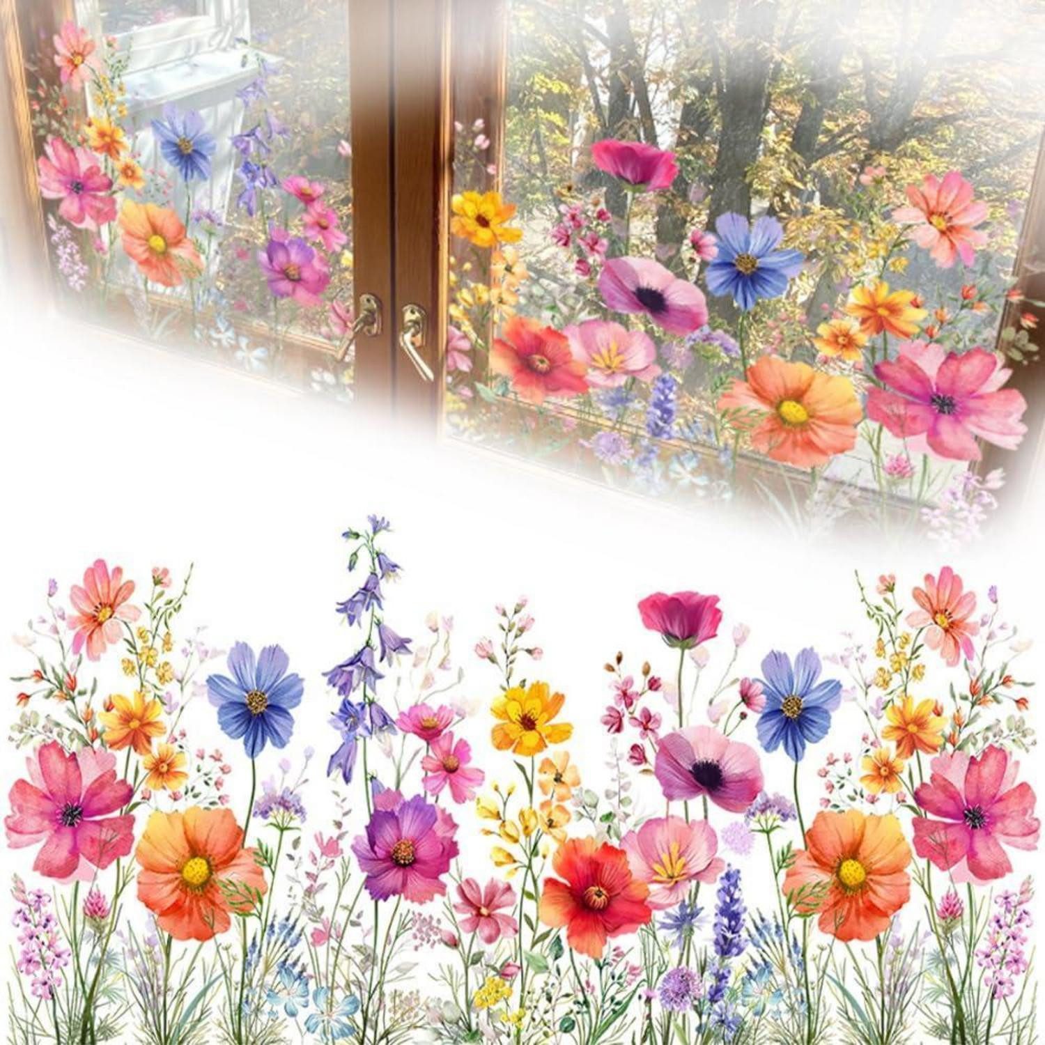 Bunte selbstklebende Fensterfolien online kaufen