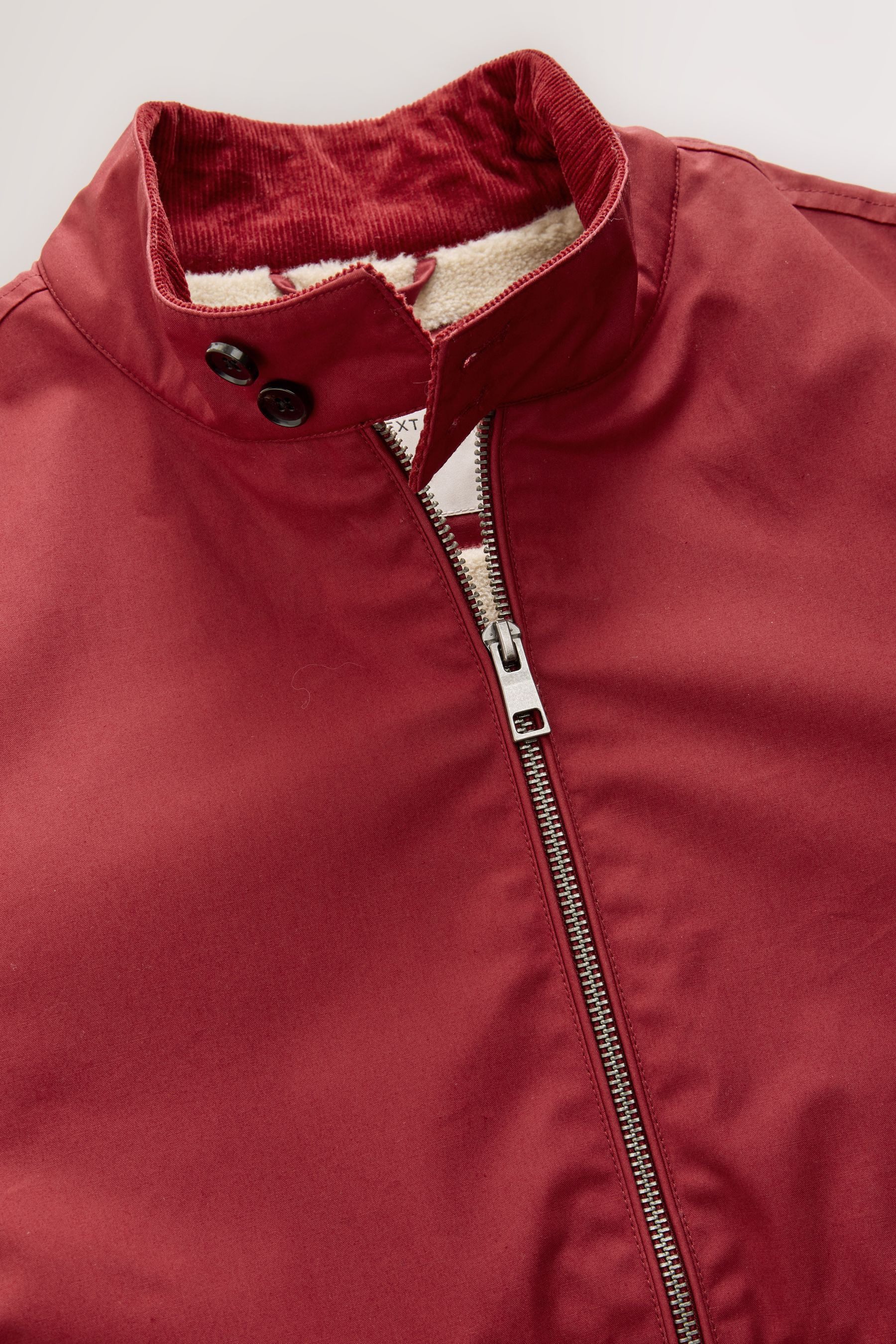 Next Blouson Wasserabweisende Harrington-Jacke mit Teddyfutter (1-St)