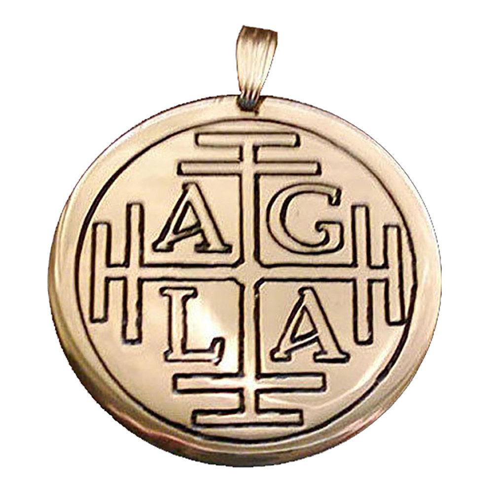 Kettenanhänger AGLA Anhänger Schmuck - Agla - 35mm Durchmesser