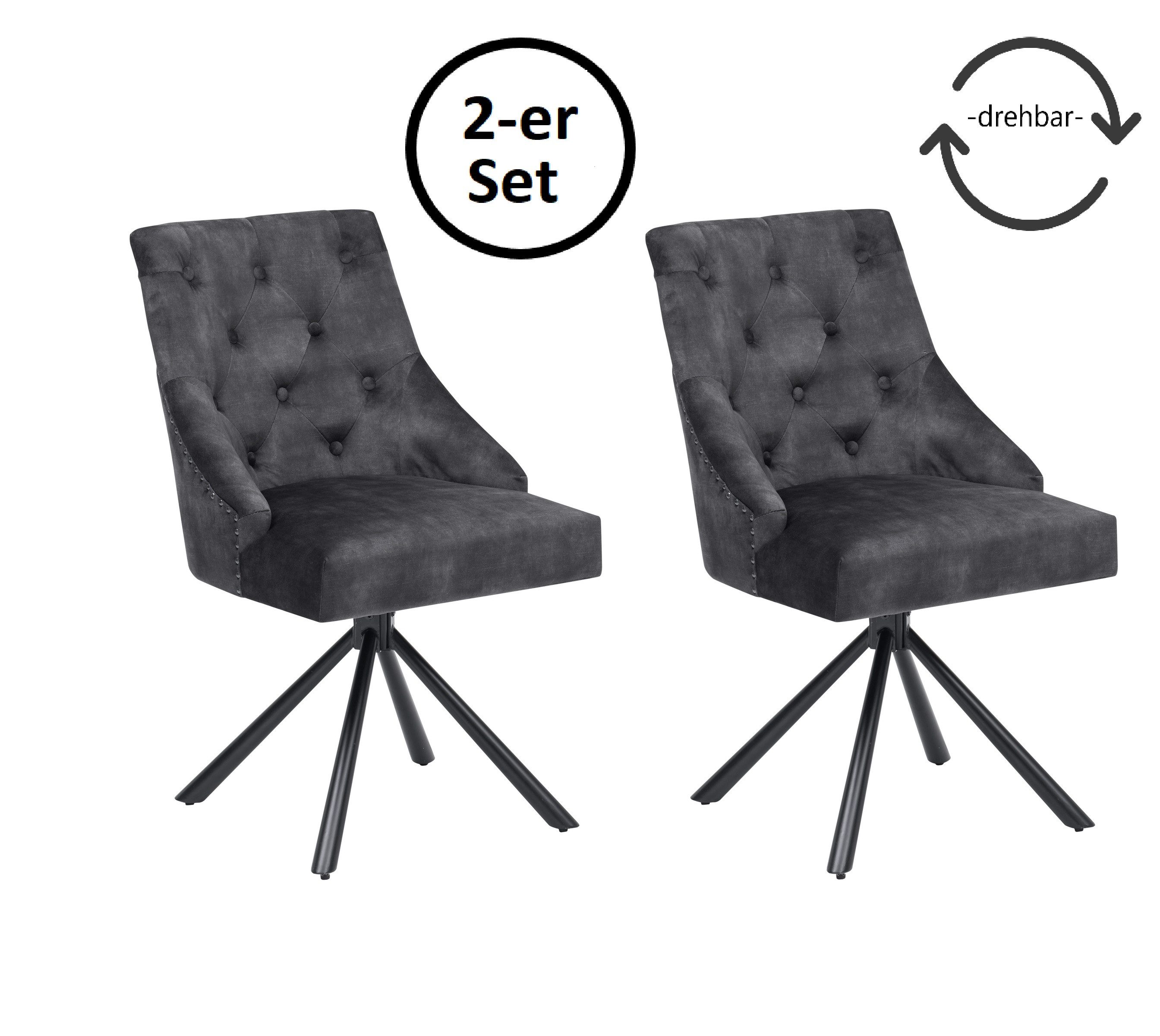 Esszimmerstuhl 54 x 91 x 62 cm (B/H/T)
