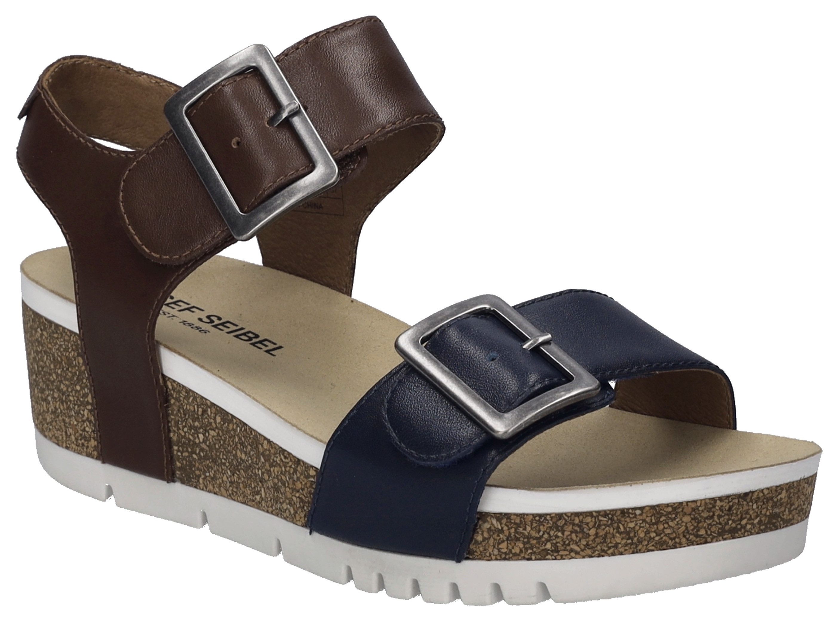 Josef Seibel Quinn 02 Sandale, Plateausandale, Keilsandalette, Klettschuh m günstig online kaufen